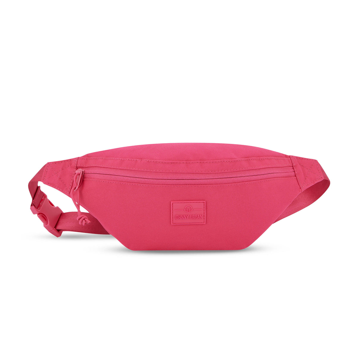 Rosa Bauchtasche 'Erik Small' von Johnny Urban mit Reißverschluss und verstellbarem Gurt