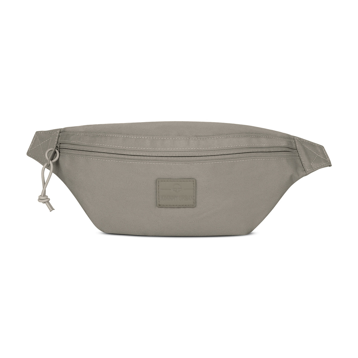 Johnny Urban Bauchtasche 'Erik Small' in desert grey mit Reißverschluss und Lederlogo