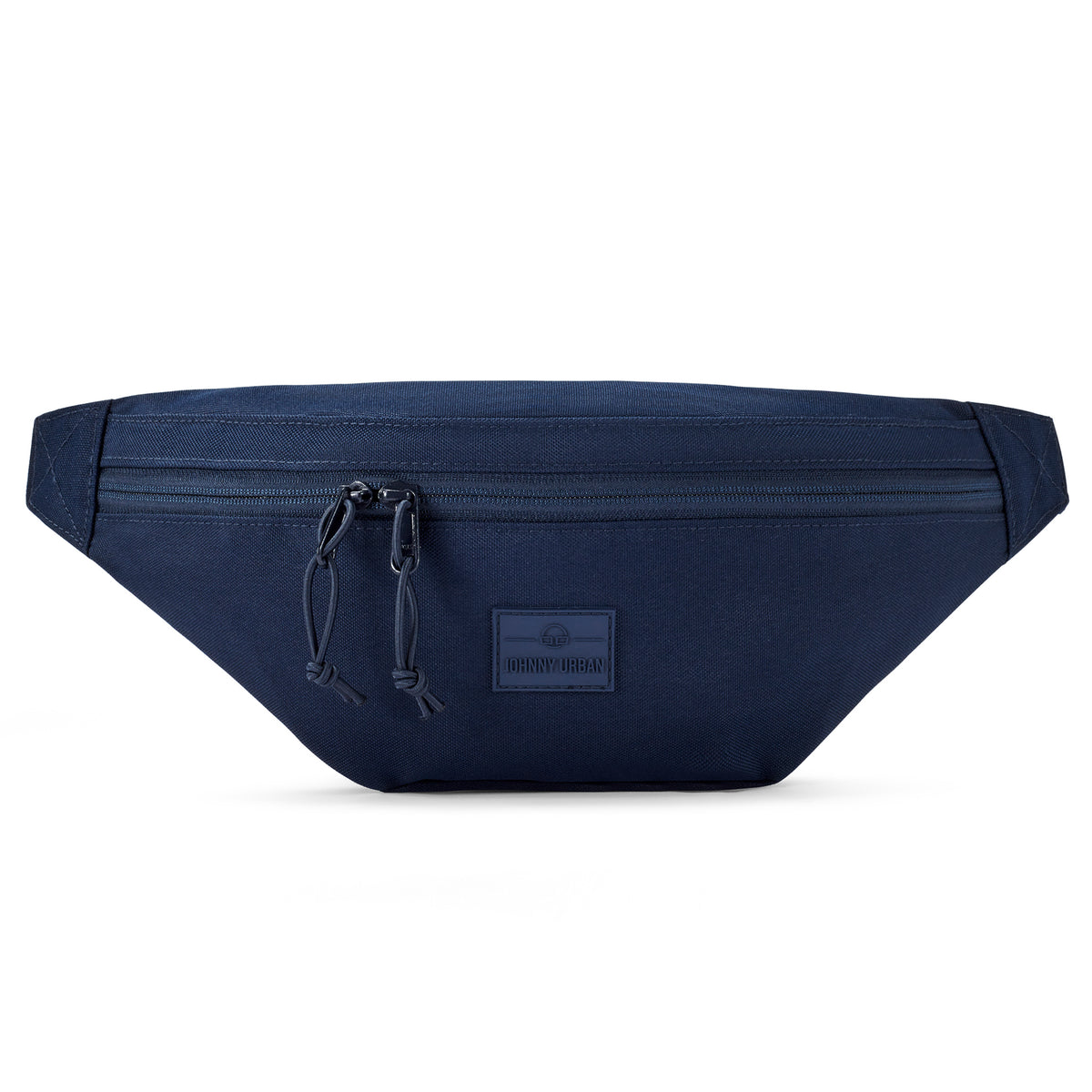 Bauchtasche Erik Large von Johnny Urban, blau, rechteckige Form, zwei Zipper, Textilmaterial