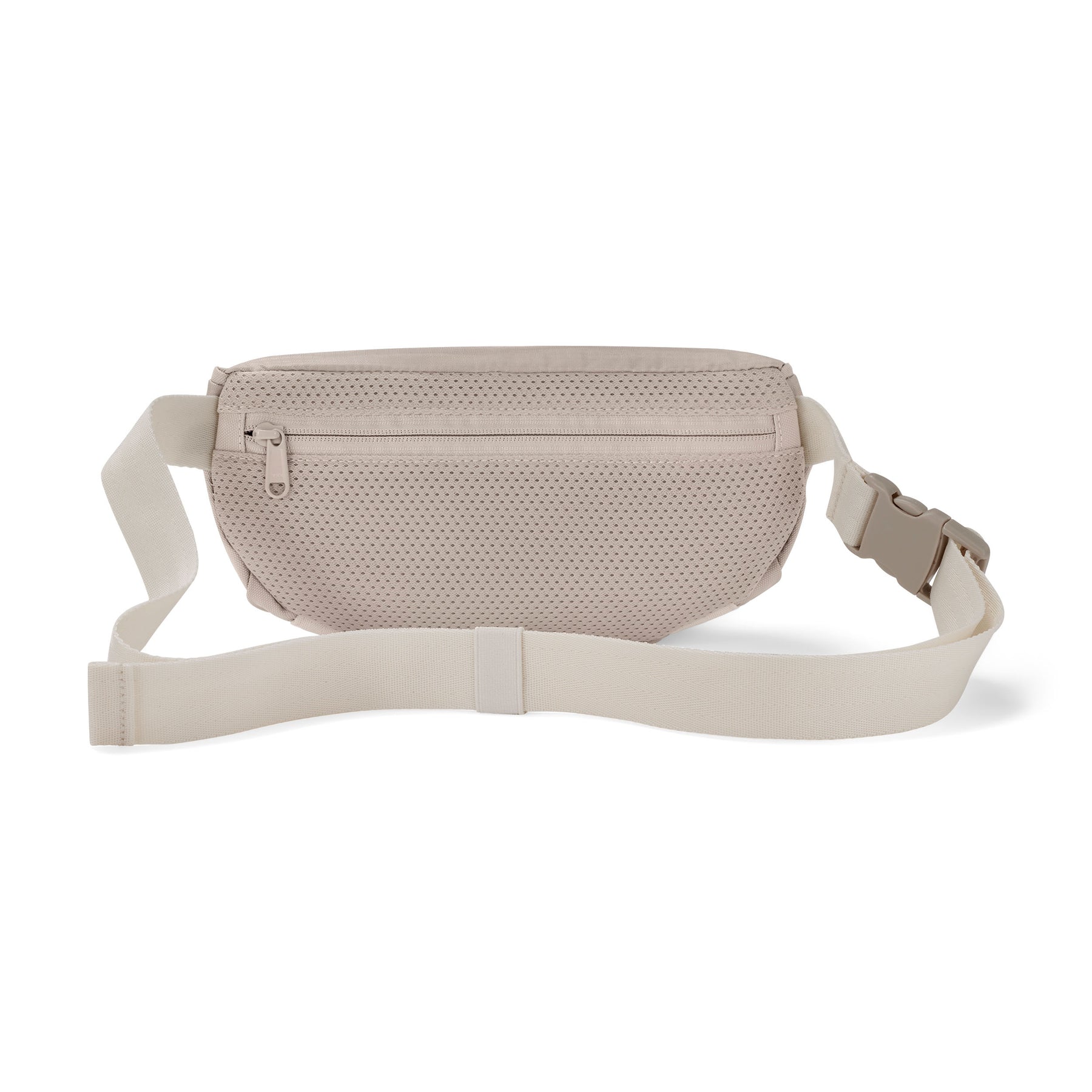 Beige Bauchtasche 'Devin' von Johnny Urban mit Netzstruktur und verstellbarem Gurt