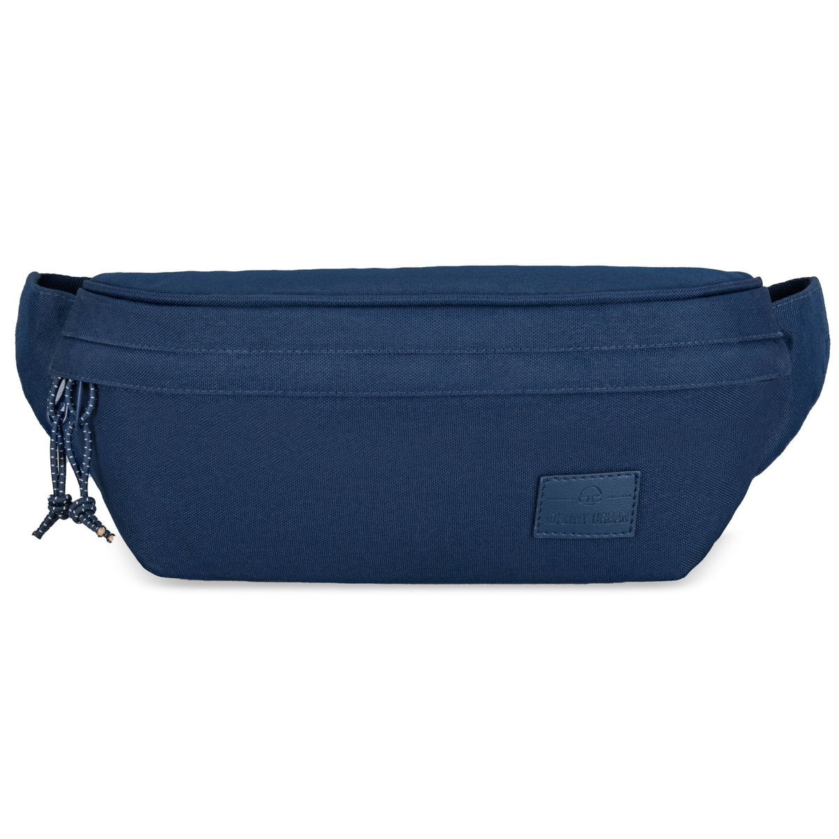 Bauchtasche 'Tom' von Johnny Urban, blau, rechteckige Form, Reißverschluss mit Kordelzug