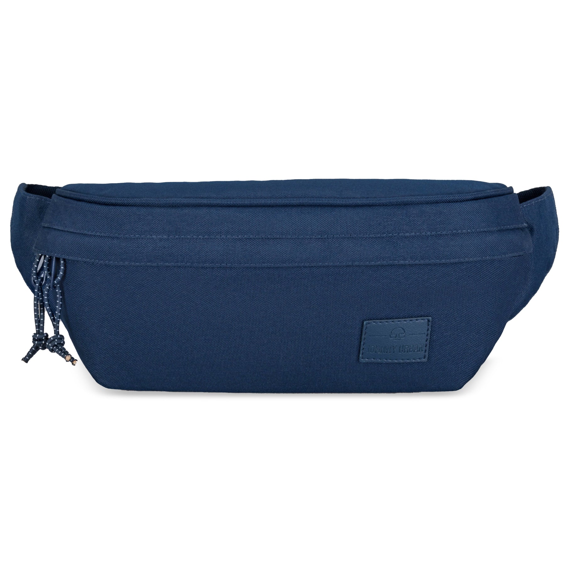 Bauchtasche 'Tom' von Johnny Urban, blau, rechteckige Form, Reißverschluss mit Kordelzug