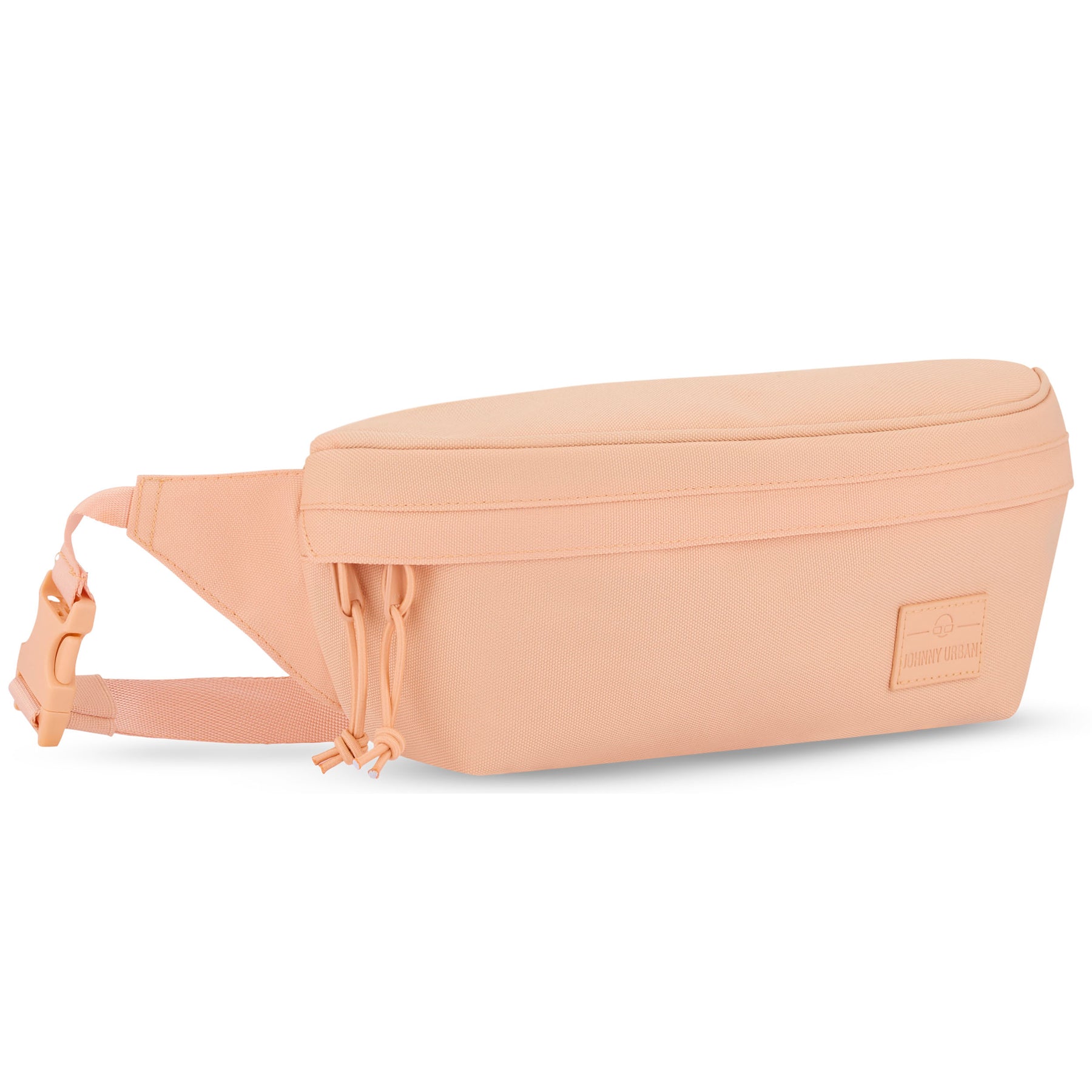 Große Bauchtasche 'Tom' von Johnny Urban in Pfirsich mit Reißverschluss und verstellbarem Gurt