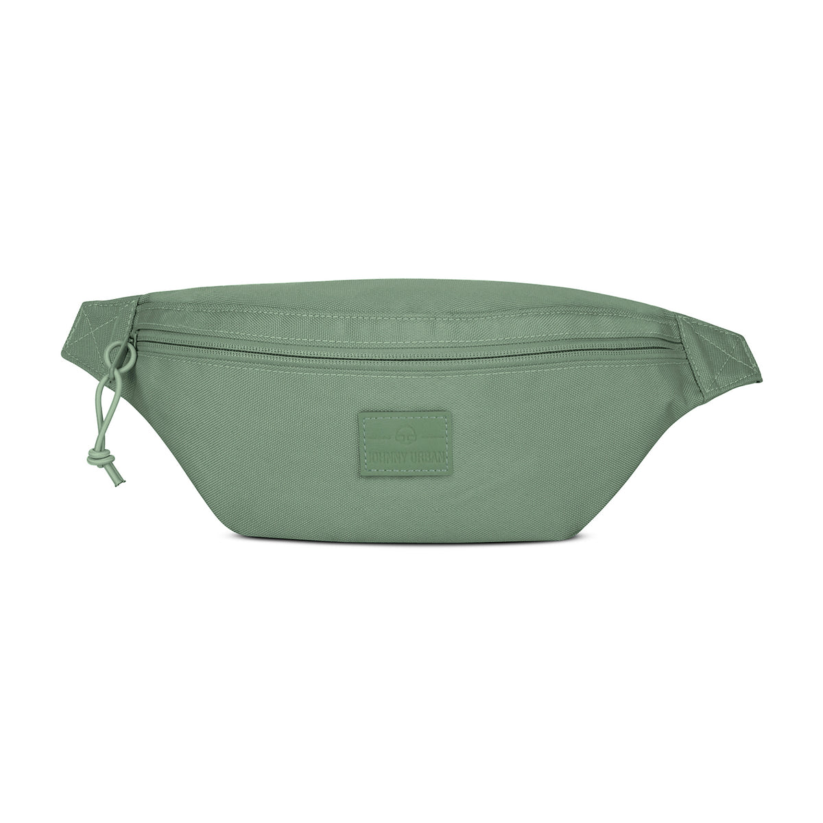 Grüne nachhaltige Bauchtasche 'Erik Small' von Johnny Urban aus robustem Material mit Reißverschluss