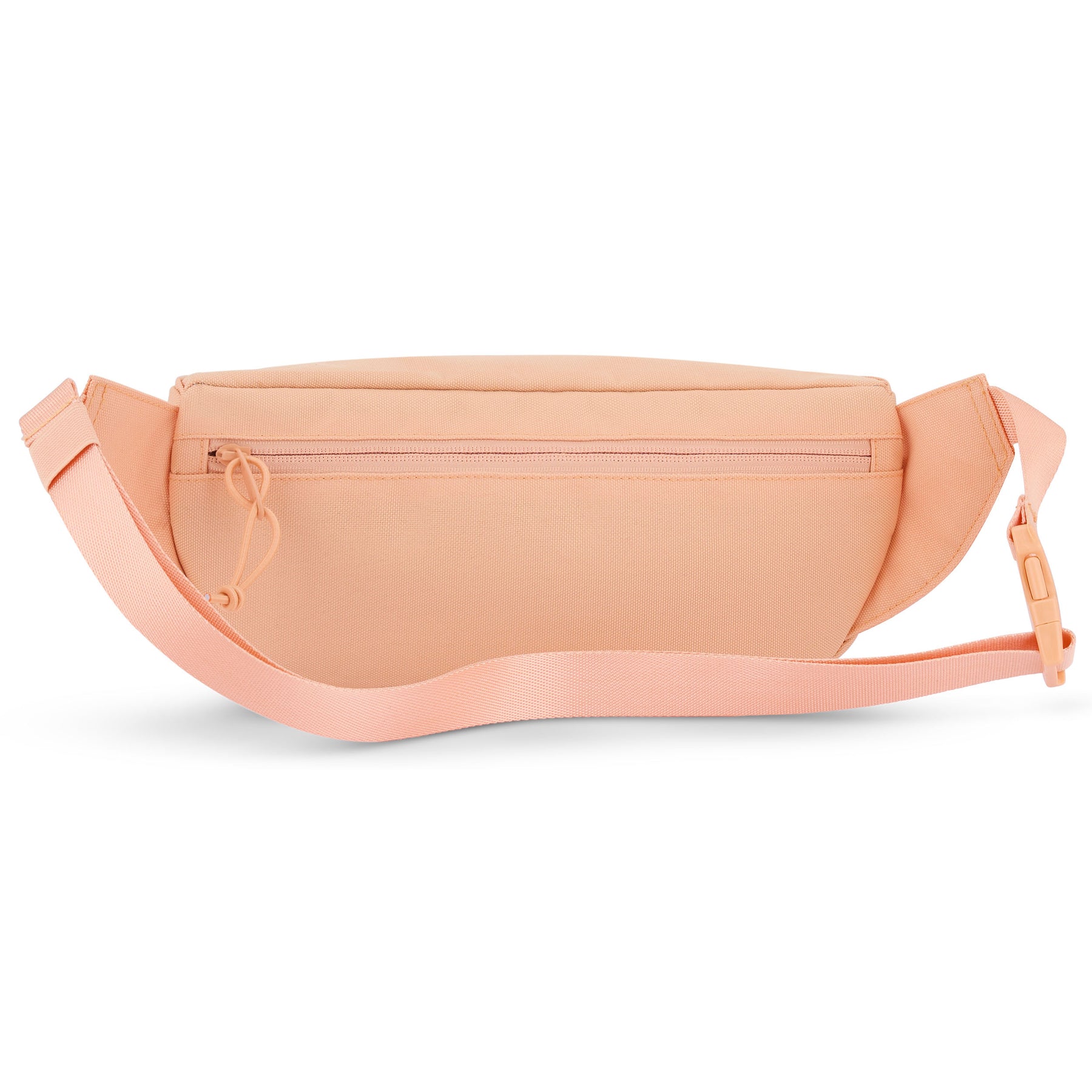 Pfirsichfarbene Bauchtasche 'Tom' von Johnny Urban mit Reißverschlussfach vorne und verstellbarem Gurt