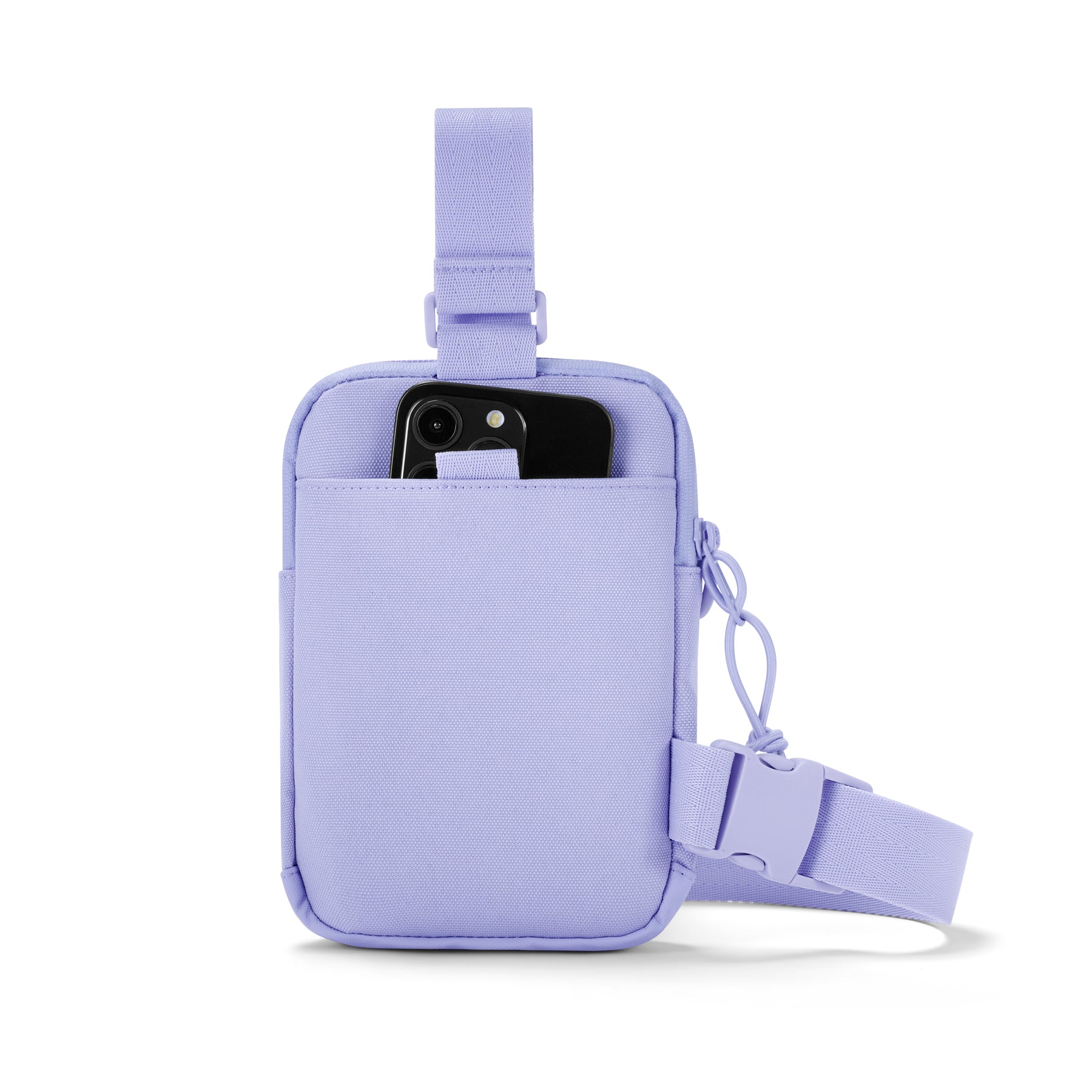 Johnny Urban Front Pack 'Arthur' Brusttasche in flieder mit Smartphone in Vordertasche