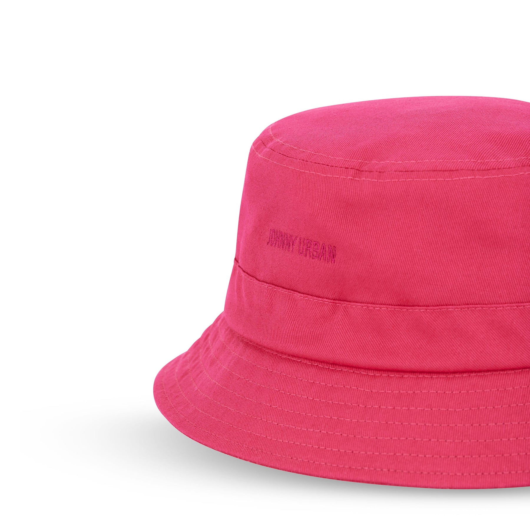 Rosa Bucket Hat 'Gill' von Johnny Urban mit dezenter Markenstickerei