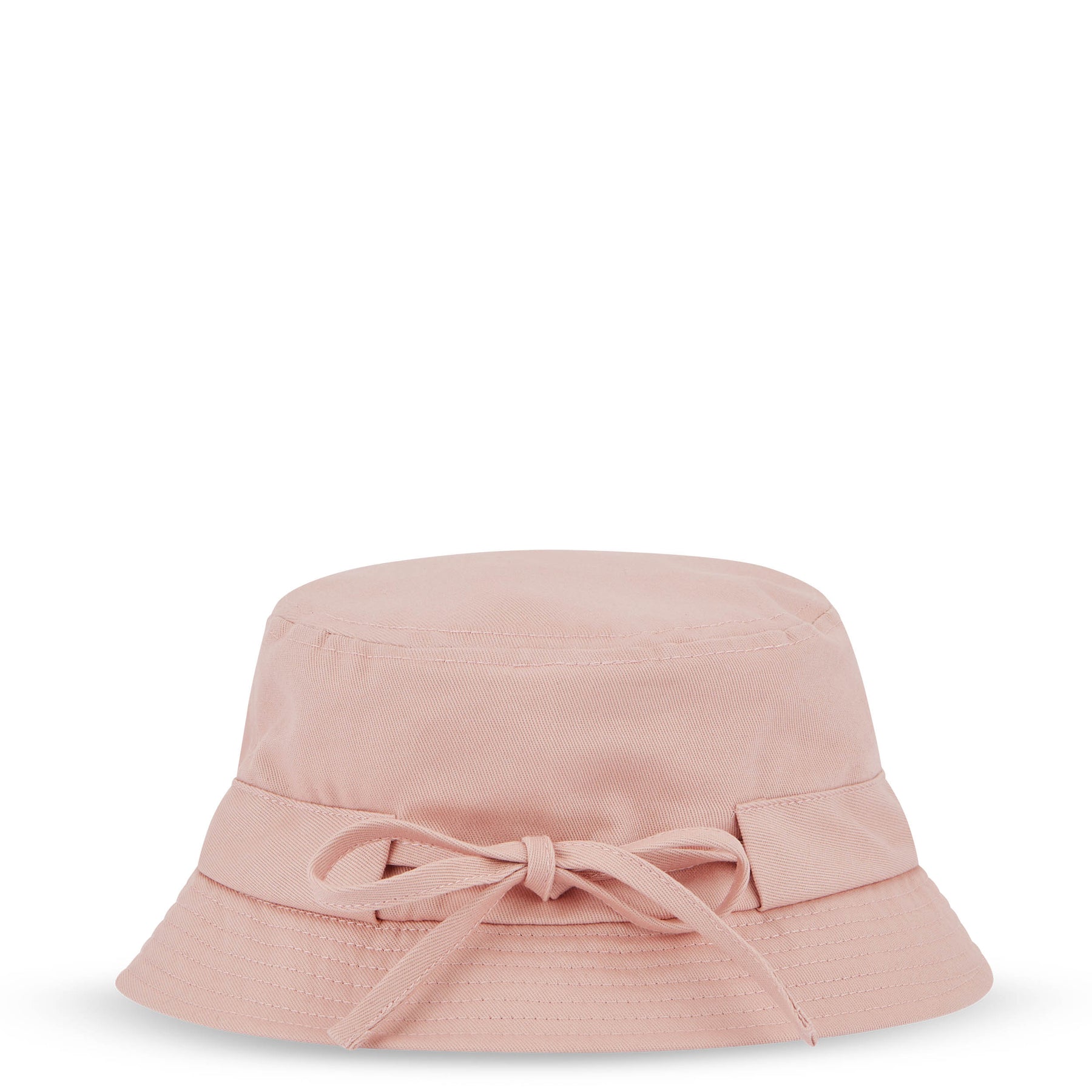 Rosa Bucket Hat 'Gill' von Johnny Urban mit Schleife am Saum