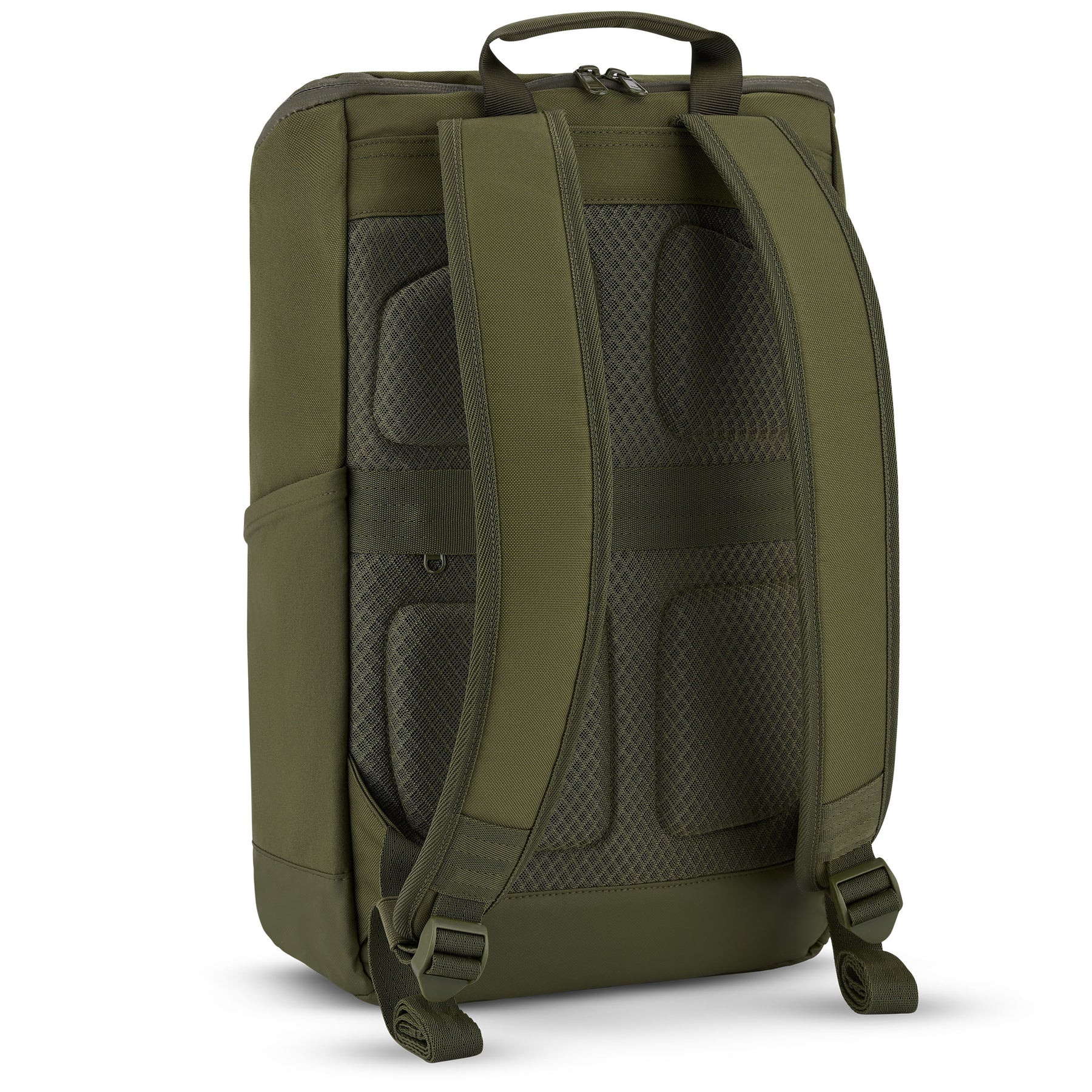 Business-Rucksack 'Jasper' von Johnny Urban in khakigrün mit gepolsterten Schultergurten und Rückenpartie