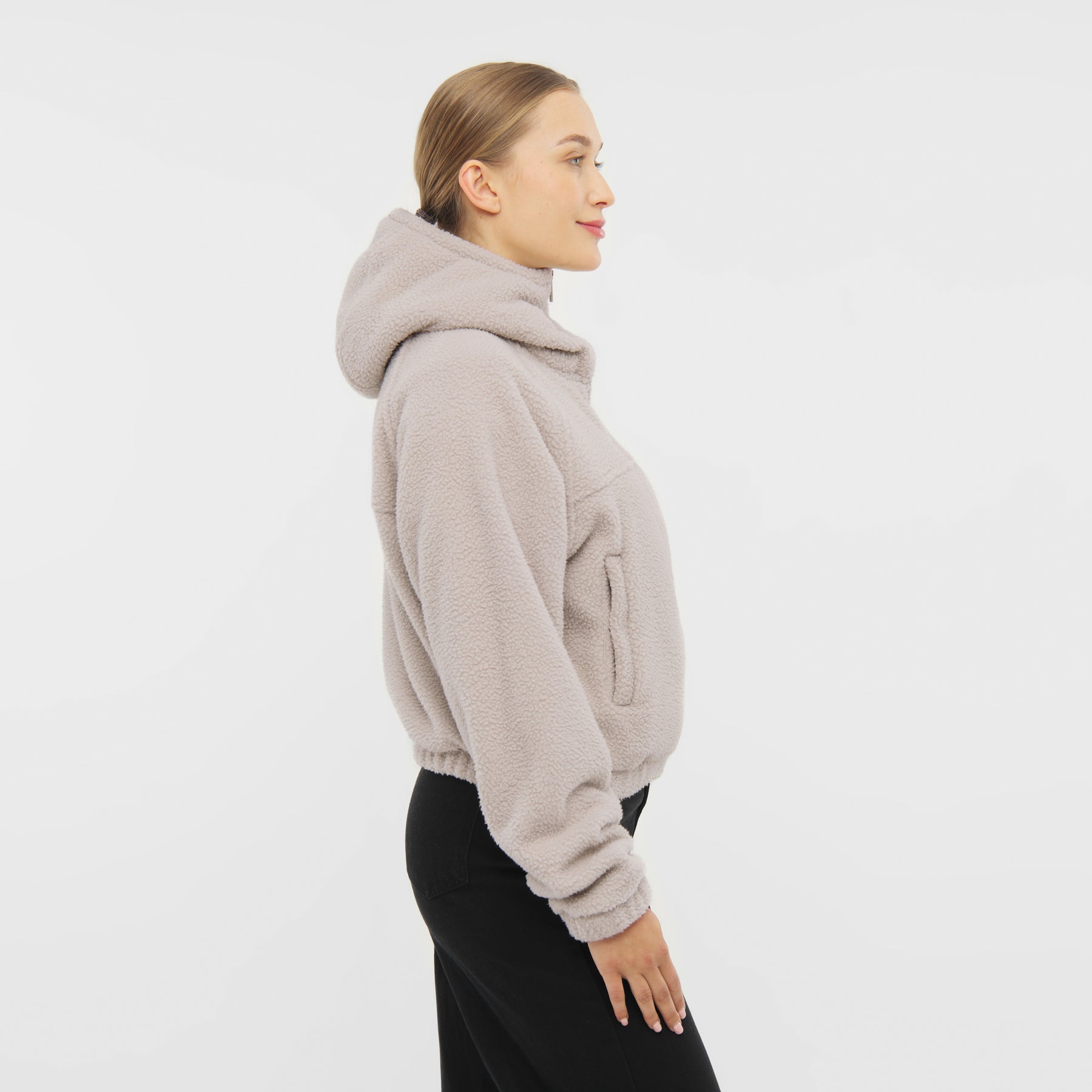 Cropped Fleecejacke "Nova"