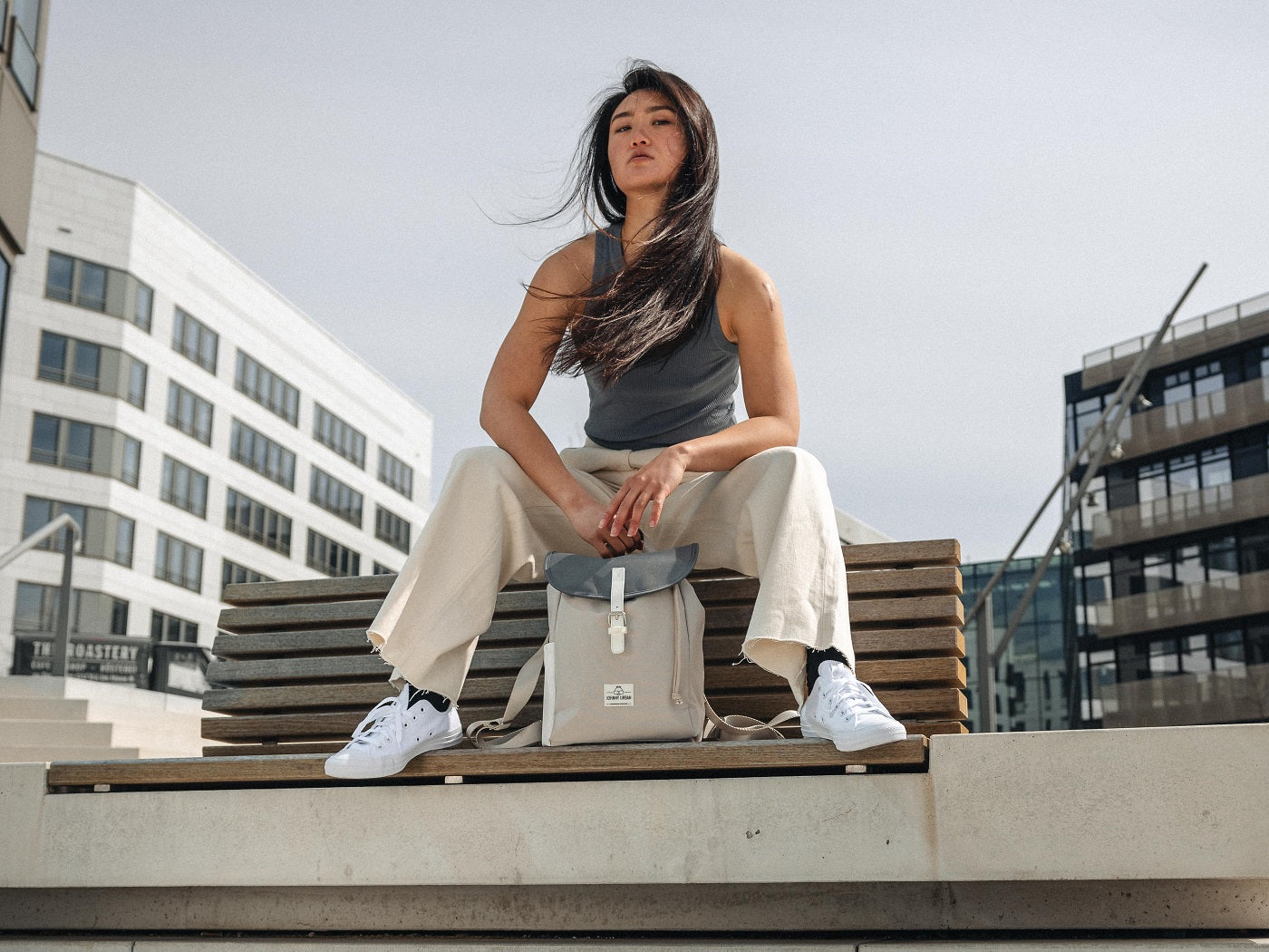 Damenrucksack Romy in beige - Johnny Urban