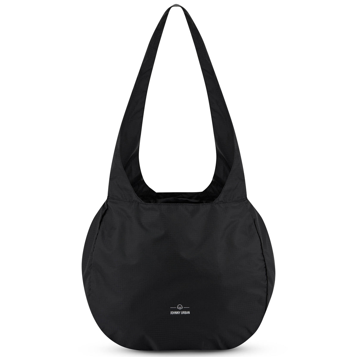 Schwarze Einkaufstasche 'Lee' von Johnny Urban mit langer Trageschlaufe