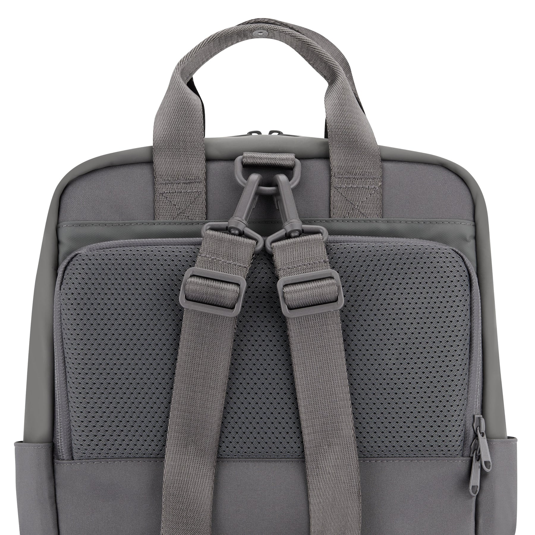 Dunkelgrauer Johnny Urban Rucksack 'Jona Medium' mit gepolsterten Rückenpolstern und verstellbaren Schultergurten