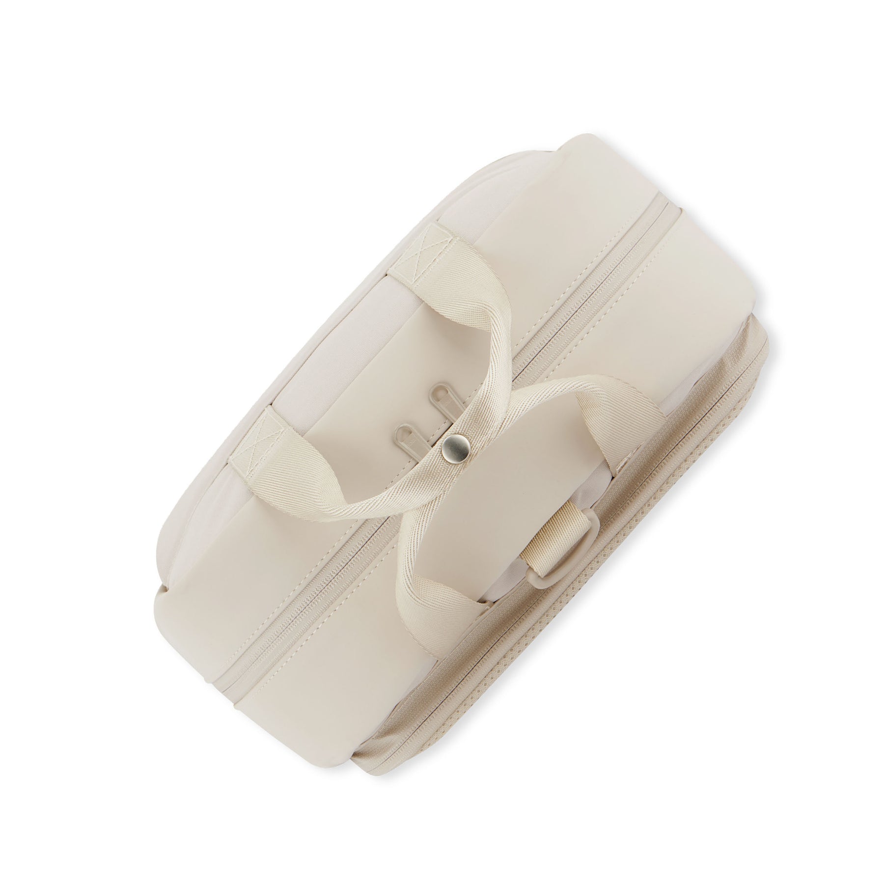 Sandfarbener Rucksack 'Jona Medium' von Johnny Urban mit doppeltem Griff und Reißverschluss