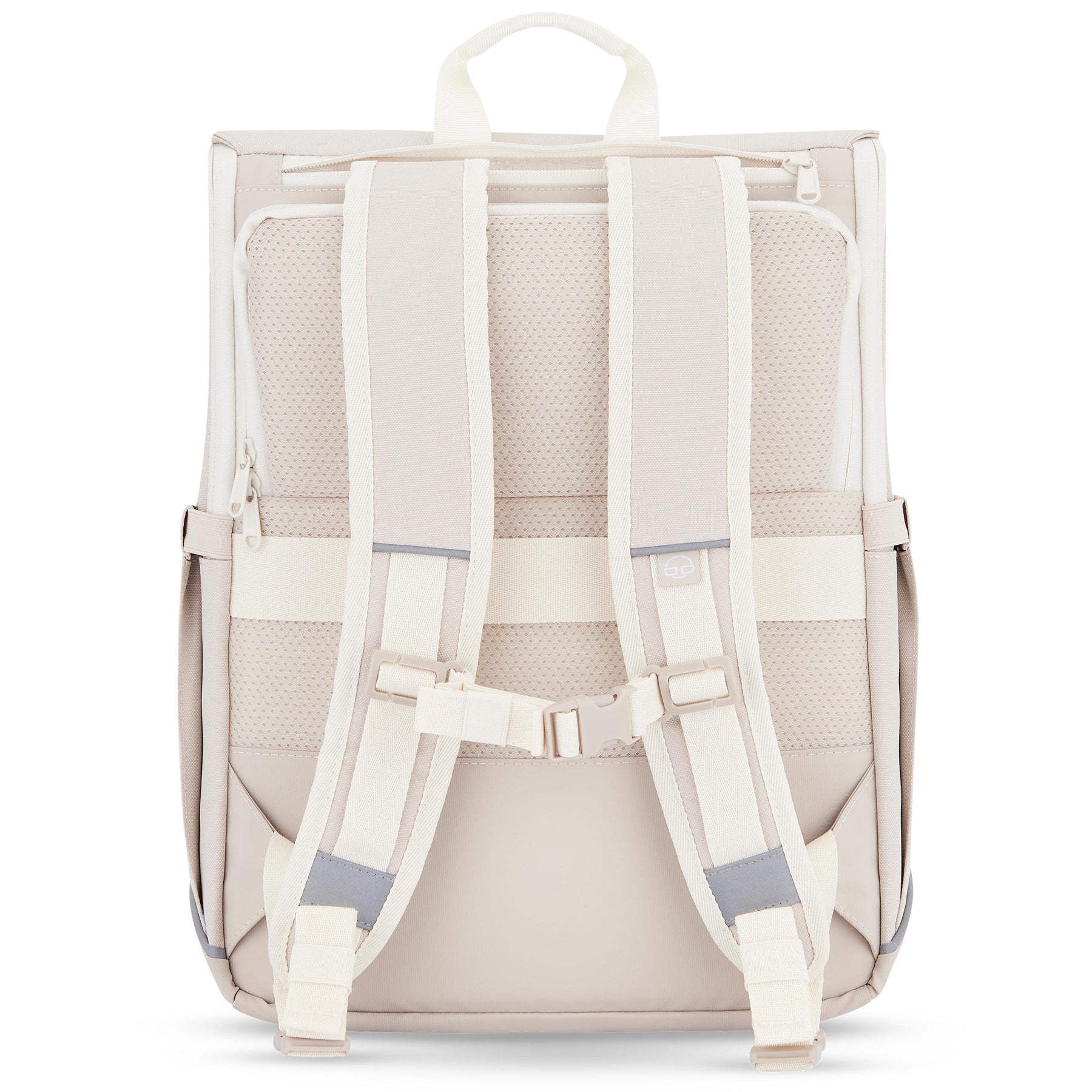 Beiger Damen-Fahrradrucksack 'Mika' von Johnny Urban mit gepolsterten Rücken- und Schultergurten