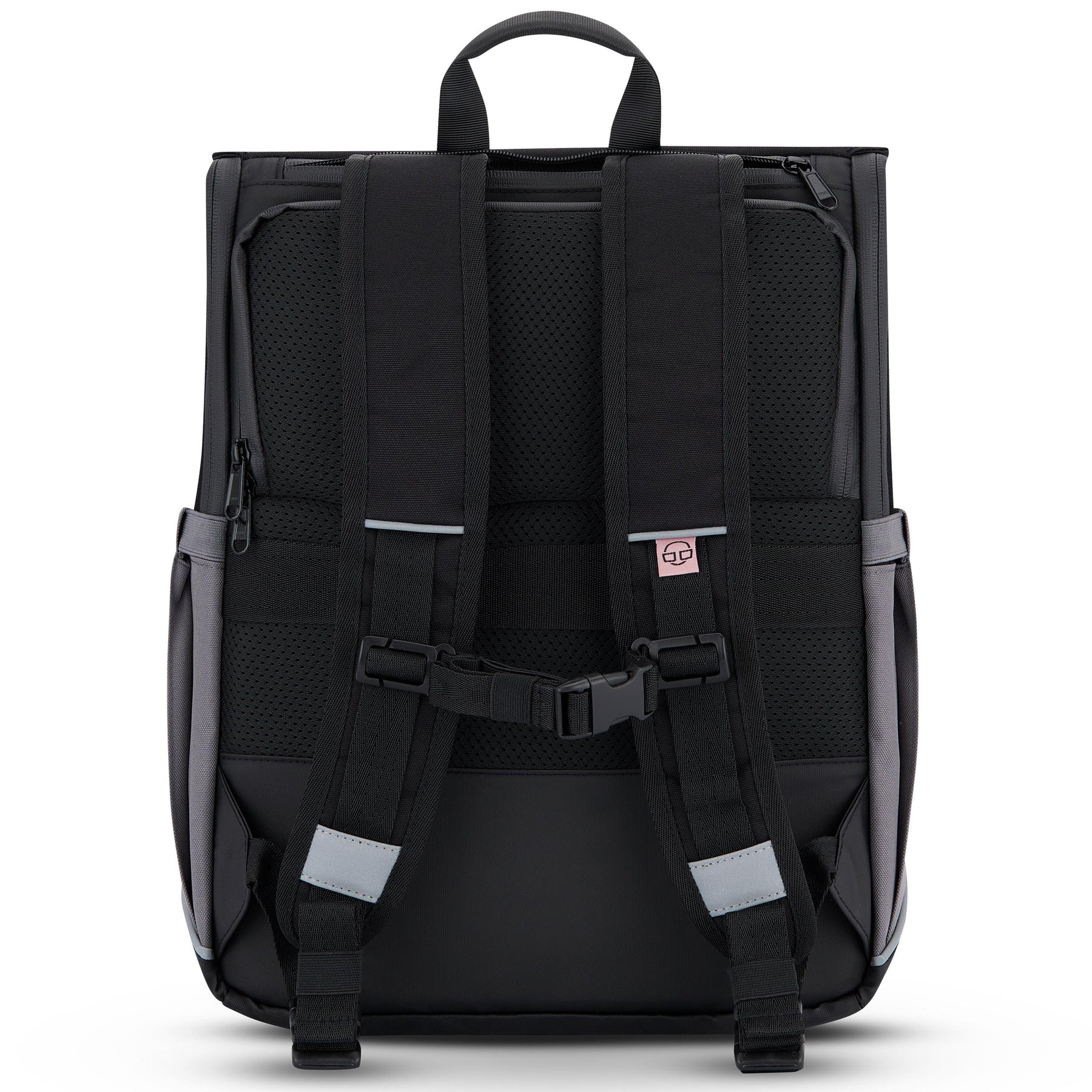 Rucksack 'Mika' Bike von Johnny Urban, Rückseite mit gepolsterten Schultergurten und gepäckträgerbefestigung