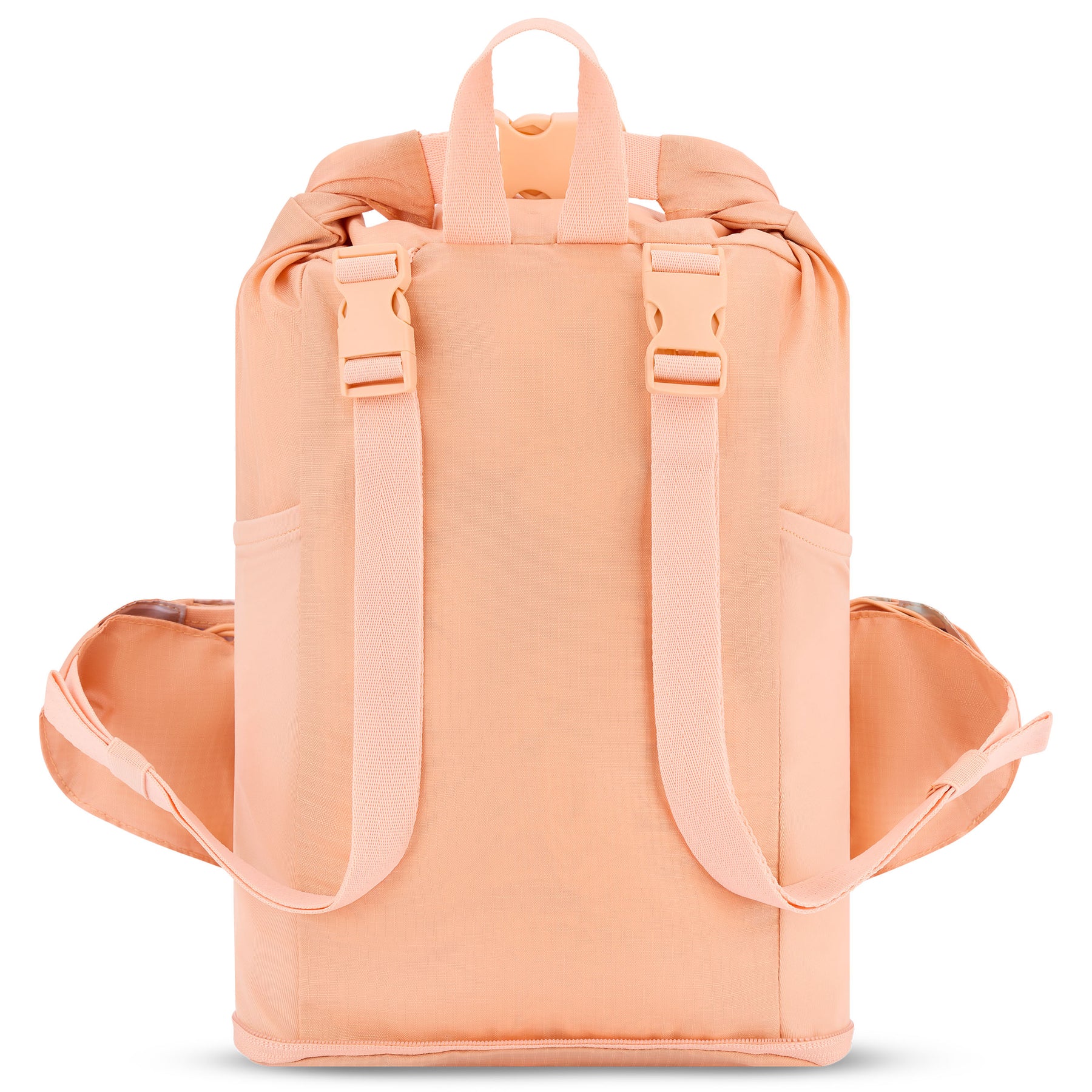 2in1 Bauchtasche und Rucksack 'Jimmy' in hellem Pfirsich mit verstellbaren Schultergurten