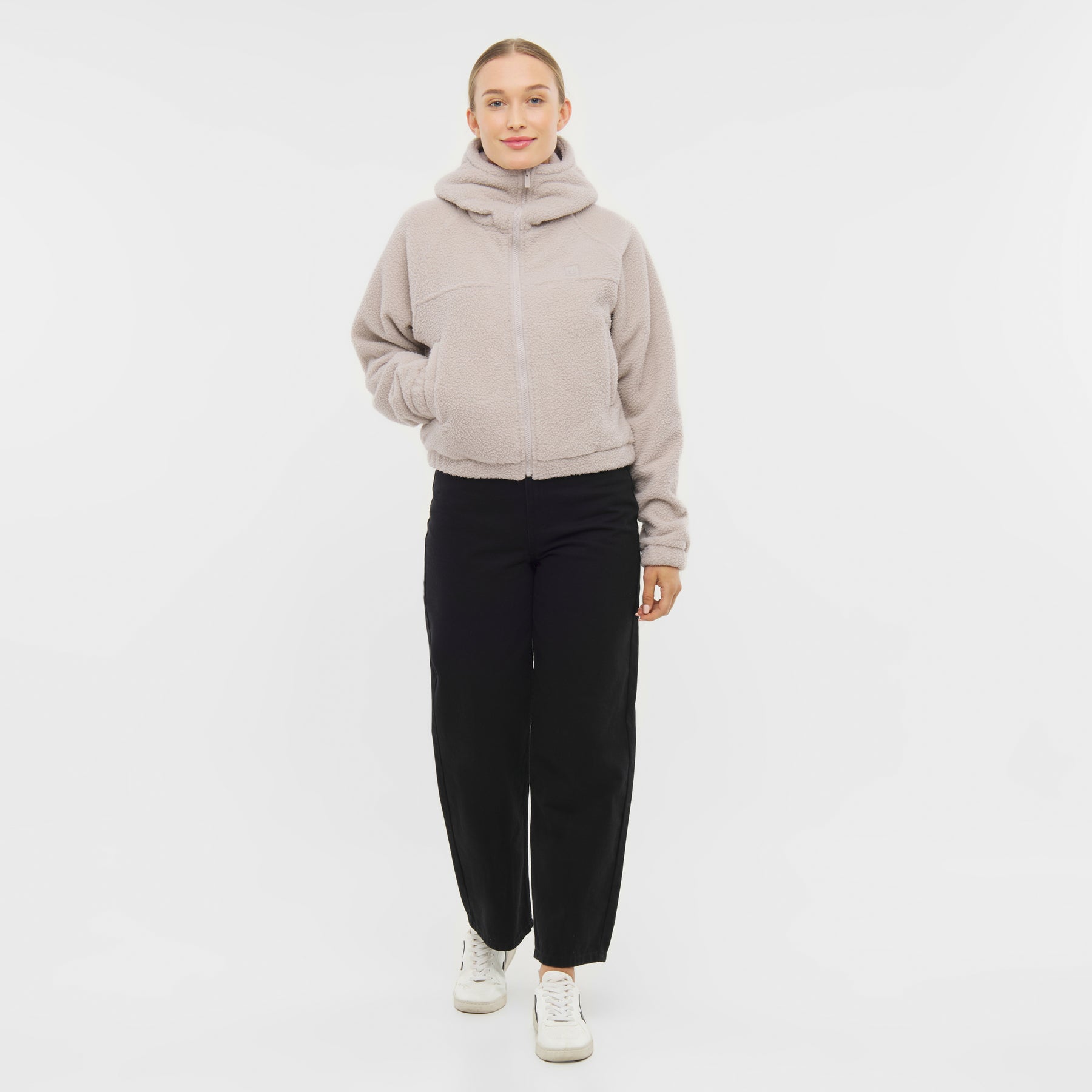 Cropped Fleecejacke "Nova"