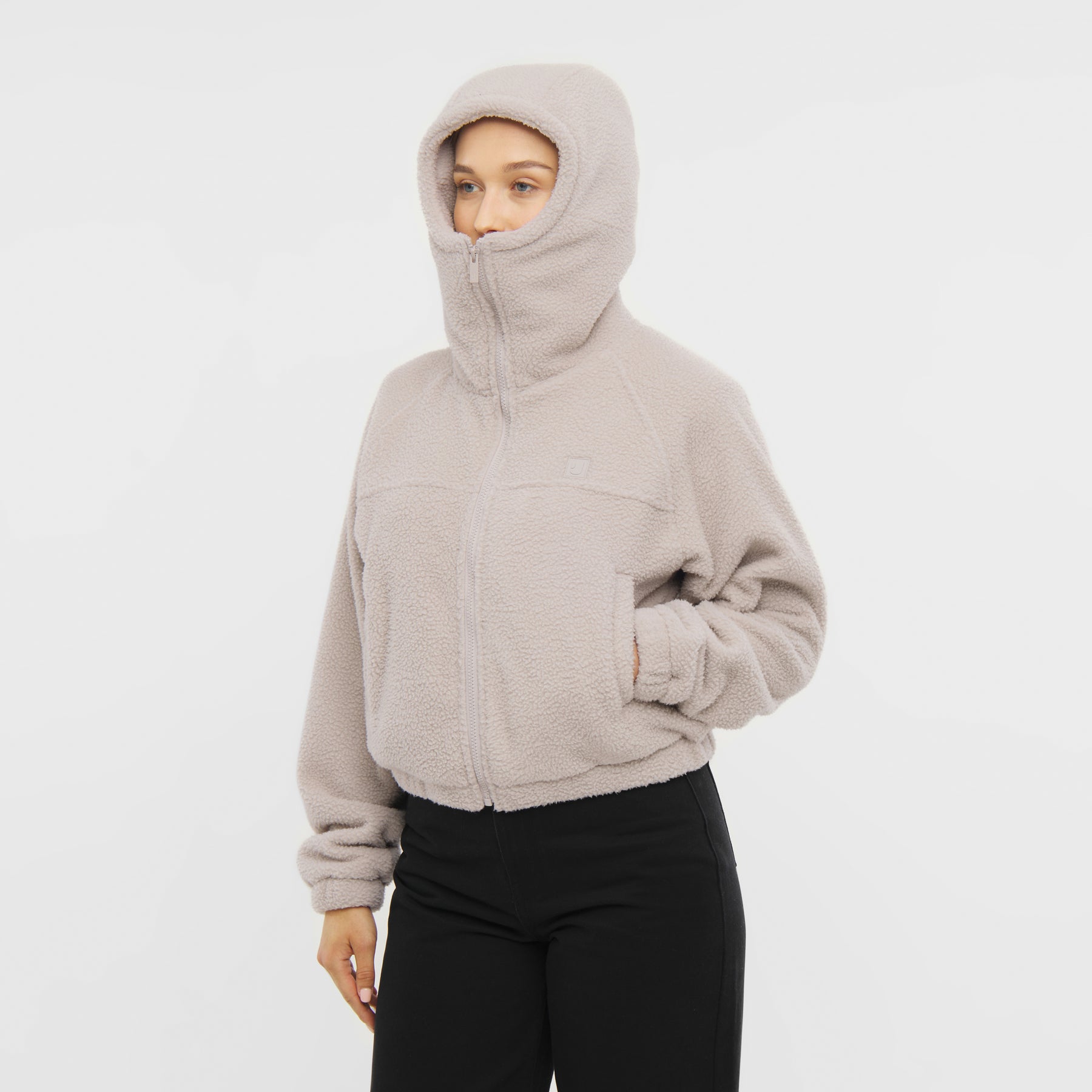 Cropped Fleecejacke "Nova"