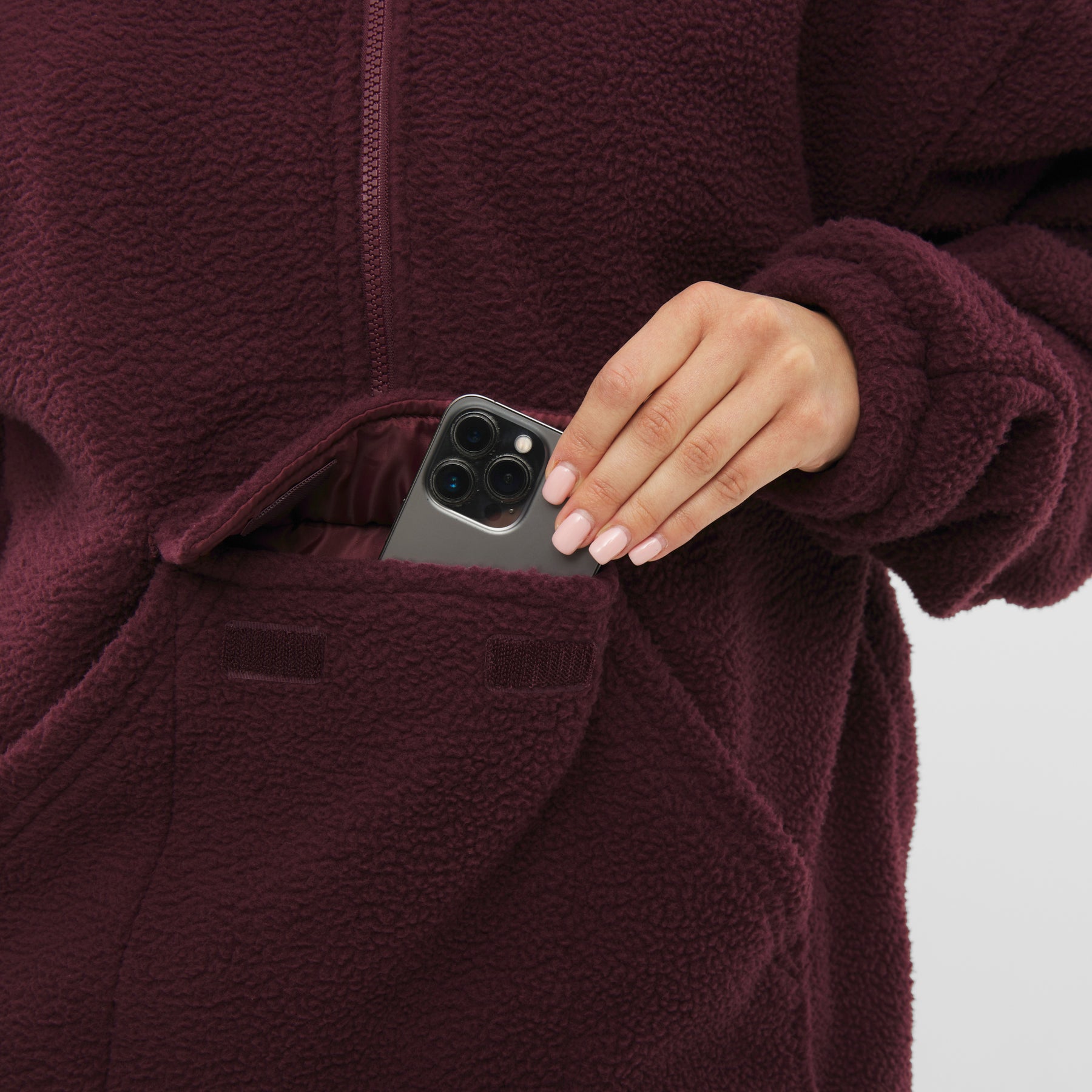 Half Zip Fleecepullover "Ruben"