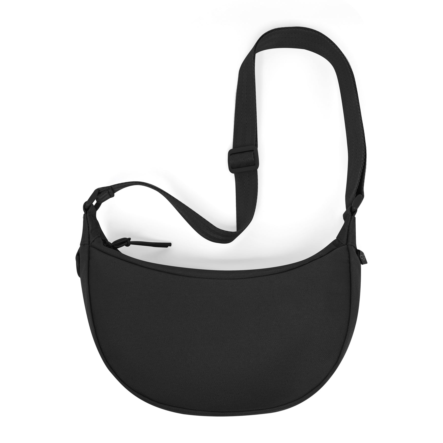 Schwarze Half Moon Bag 'Ally Small' von Johnny Urban mit verstellbarem Schultergurt