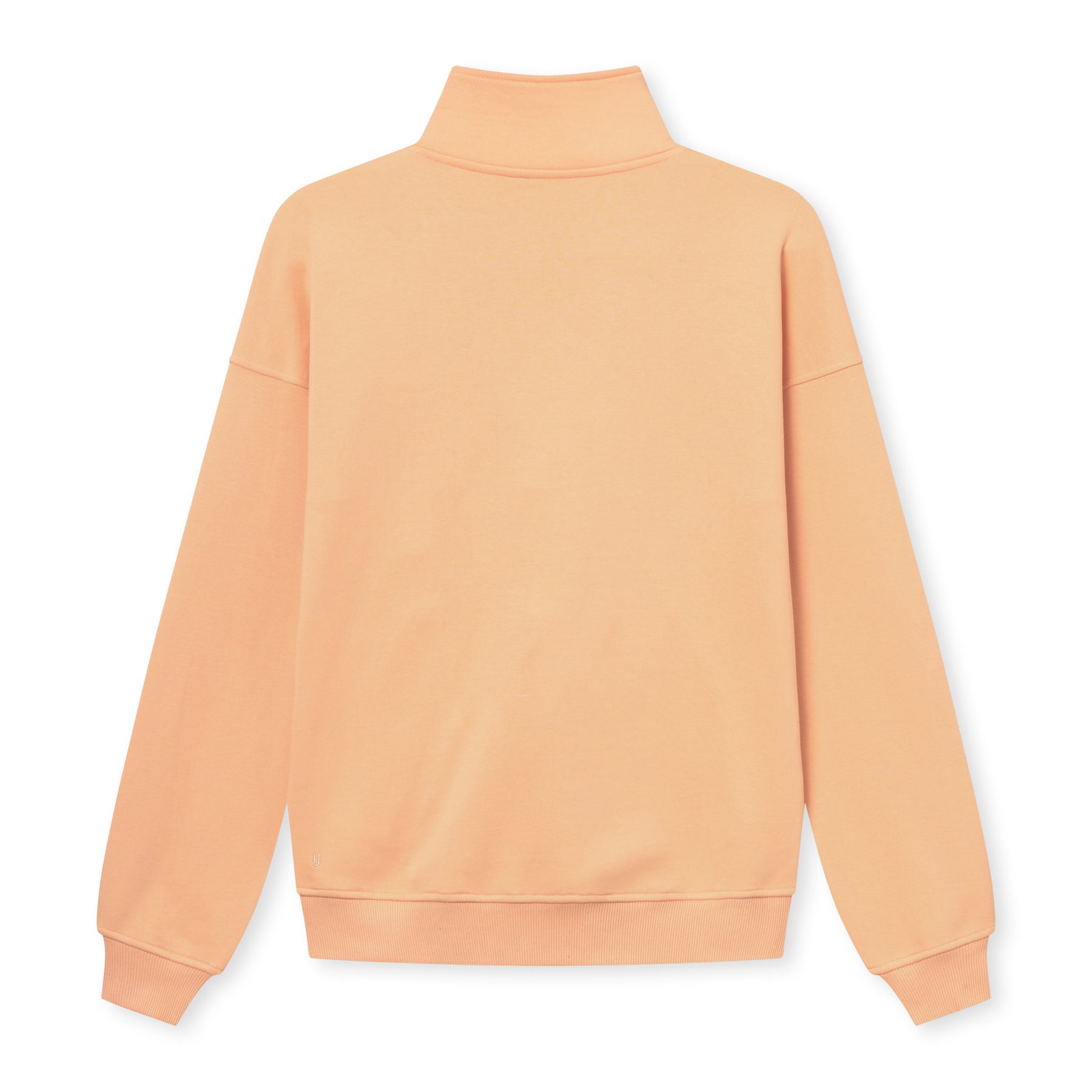 Peachfarbener Half-Zip-Sweatshirt 'Cooper' von Johnny Urban, Rückansicht