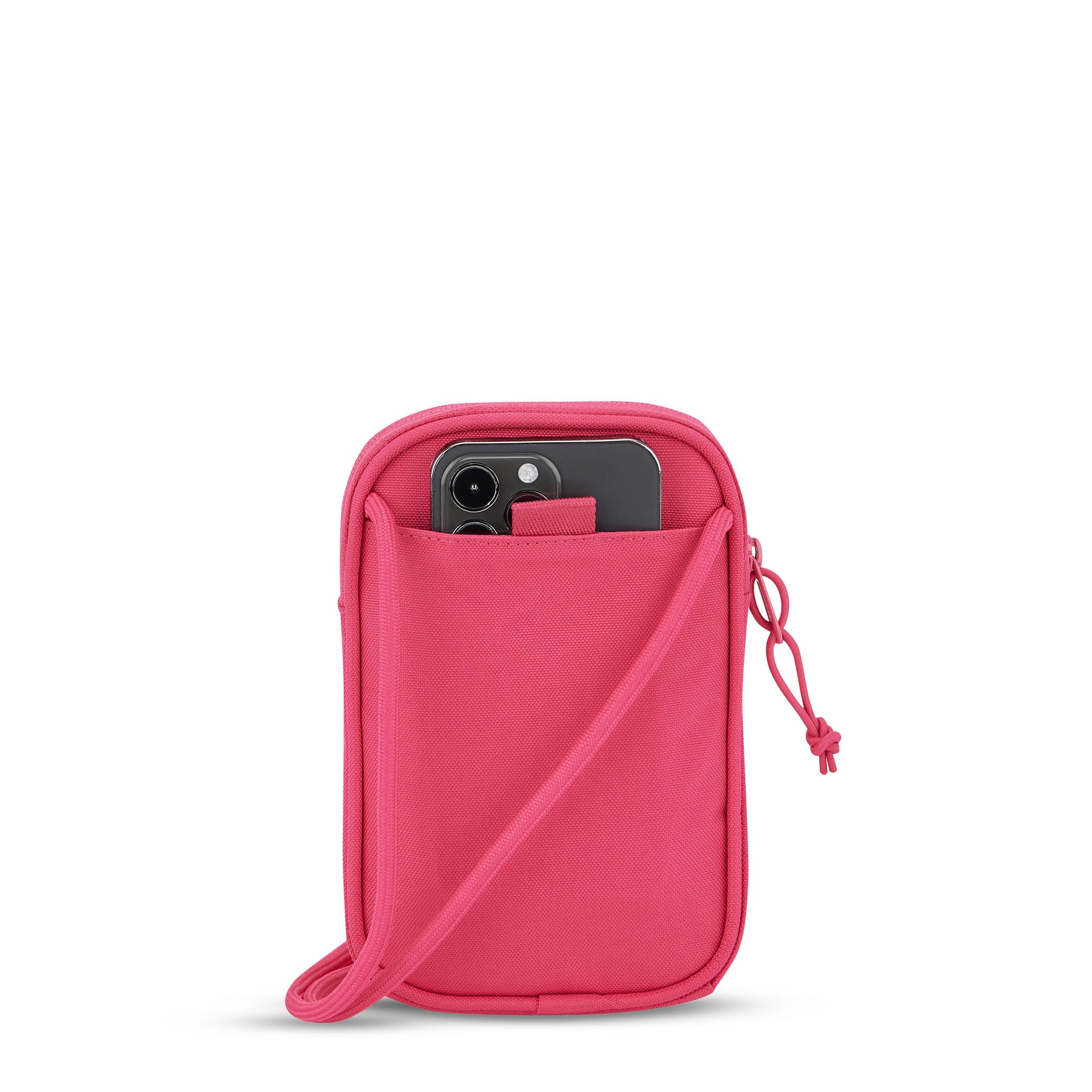 Johnny Urban Umhängetasche 'Josh' in Pink mit Smartphone-Fach und verstellbarem Riemen