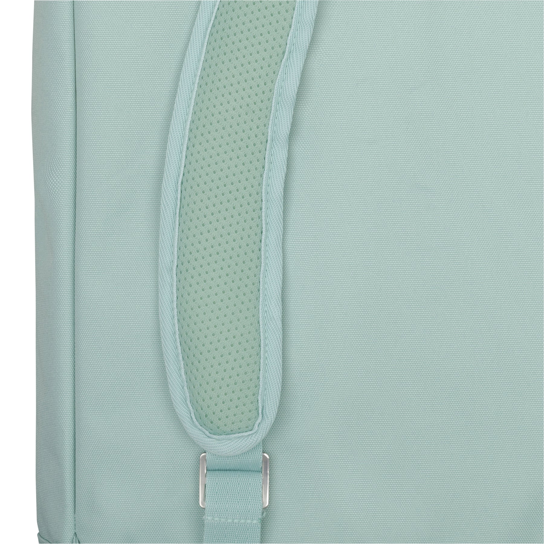 Hellgrüner gepolsterter Schultergurt des Rolltop Rucksack 'Robin Medium'