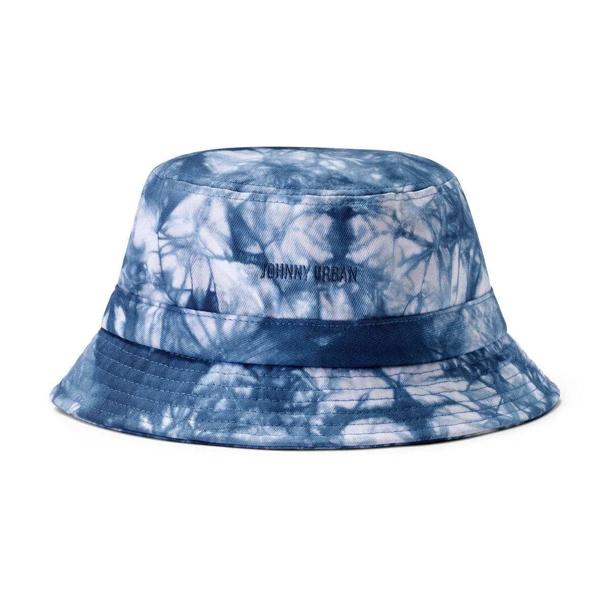 Johnny Urban Bucket Hat 'Gill' mit blau-weißem Batikmuster