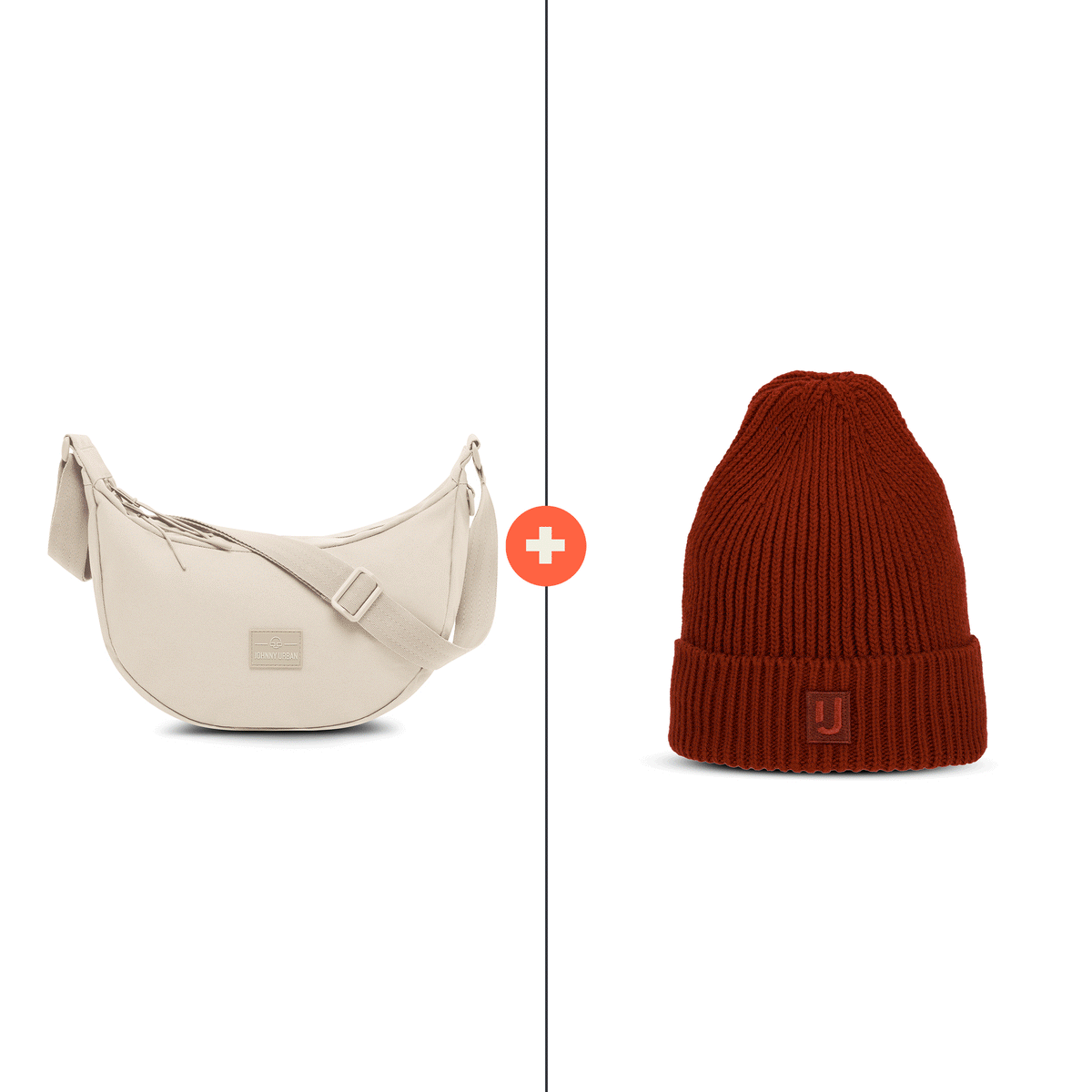 Half Moon Bag + Mütze Set