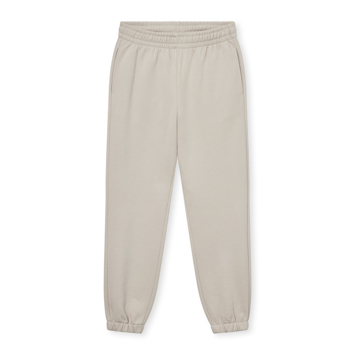 Beige Jogginghose 'Owen' mit elastischem Bund und Bündchen aus weichem Material