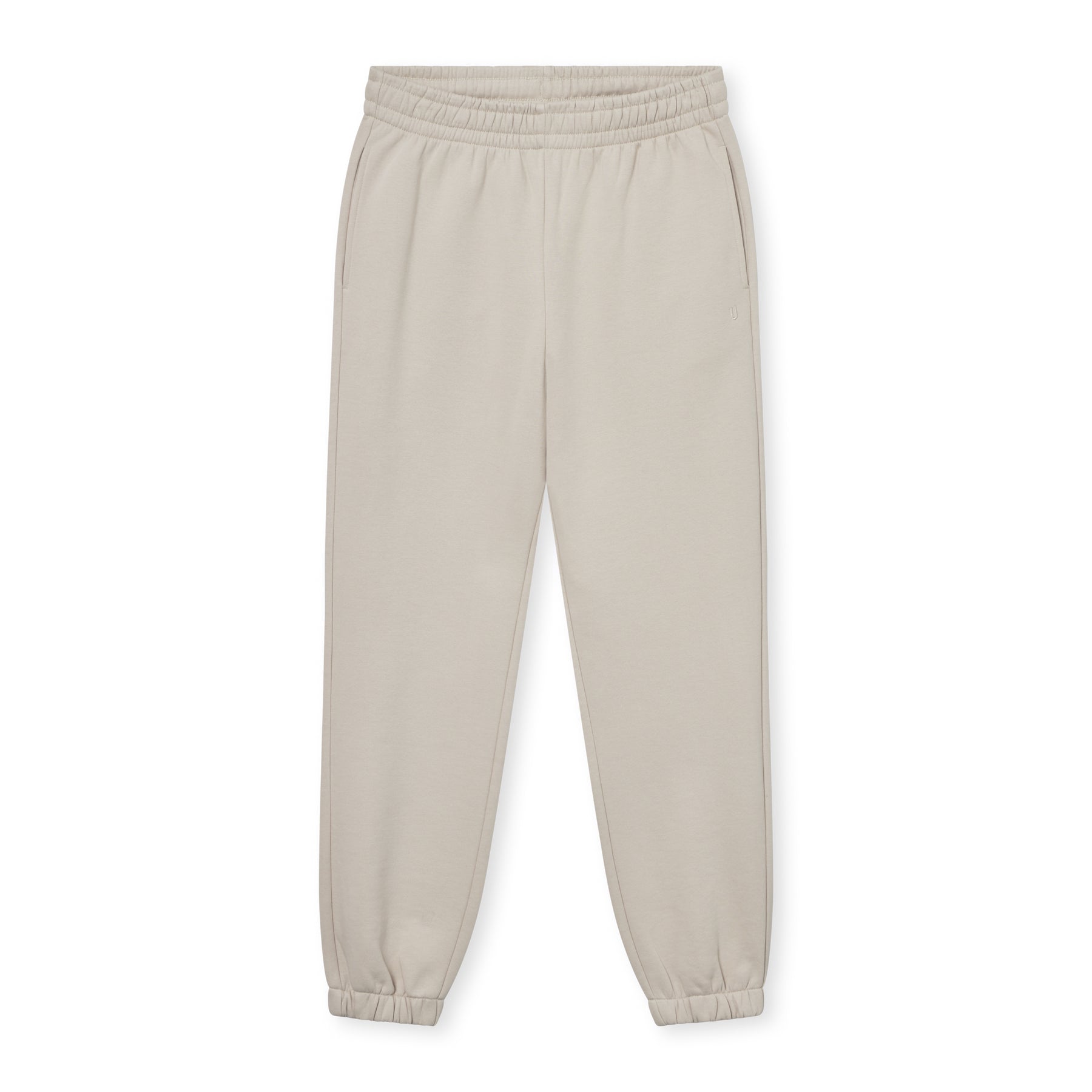 Beige Jogginghose 'Owen' mit elastischem Bund und Bündchen aus weichem Material