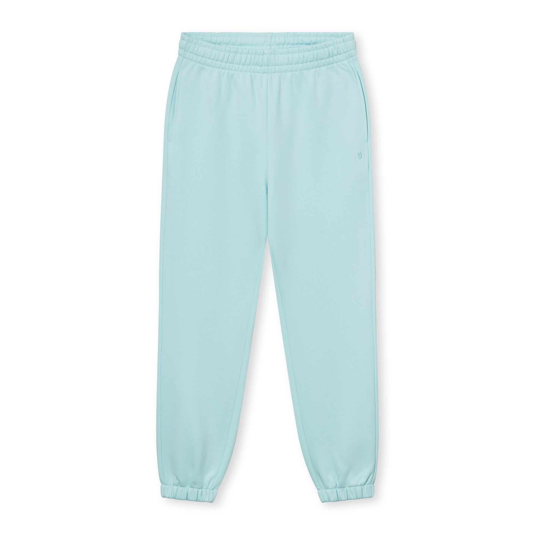 Eisblaue Jogginghose 'Owen' mit elastischem Bund und Bündchen