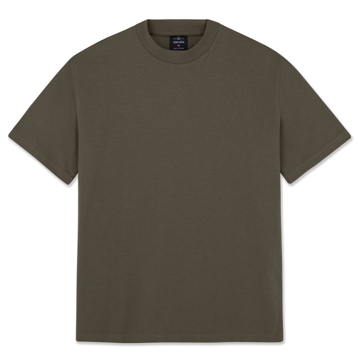 Unisex Johnny Urban T-Shirt 'Sammy' in olivgrün, oversized Passform, Rundhalsausschnitt