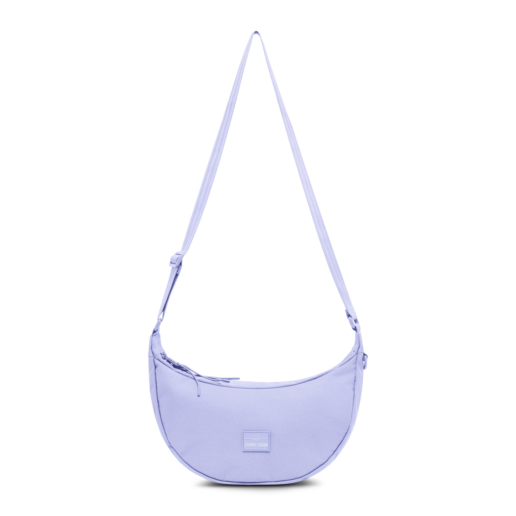 Halbmond-Tasche 'Ally Medium' von Johnny Urban in hellviolett mit verstellbarem Schultergurt
