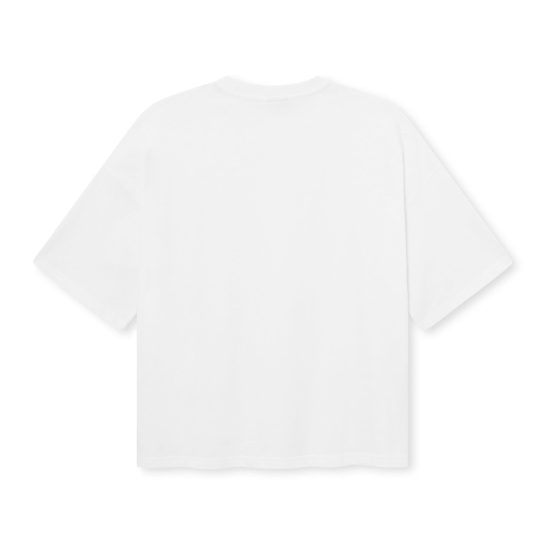 Oversize T-Shirt 'Vic' in Sandfarben, schlichtes Design, kurzärmelig, lockere Passform