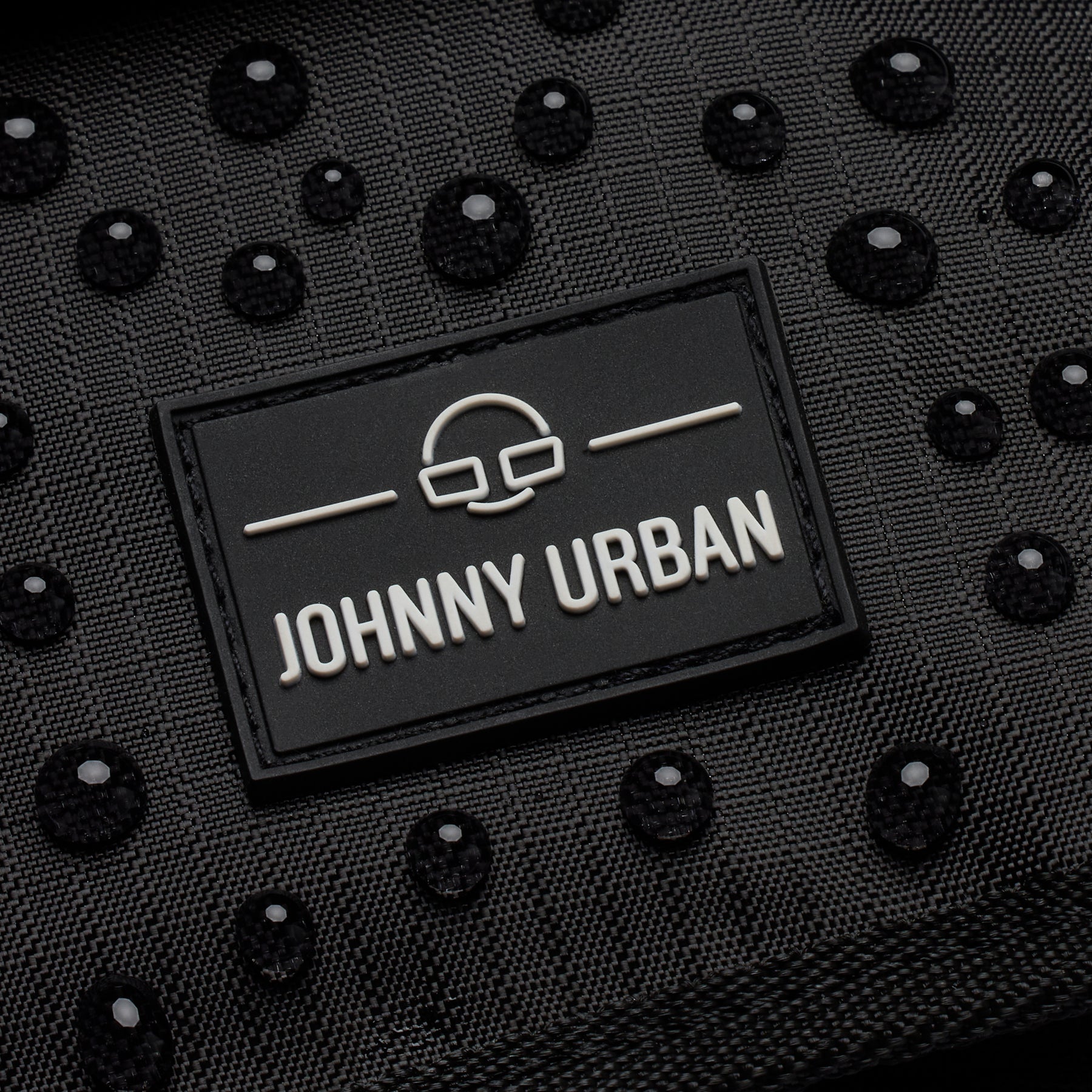 Wasserabweisendes schwarzes Portemonnaie 'Troy' von Johnny Urban mit Markenlogo