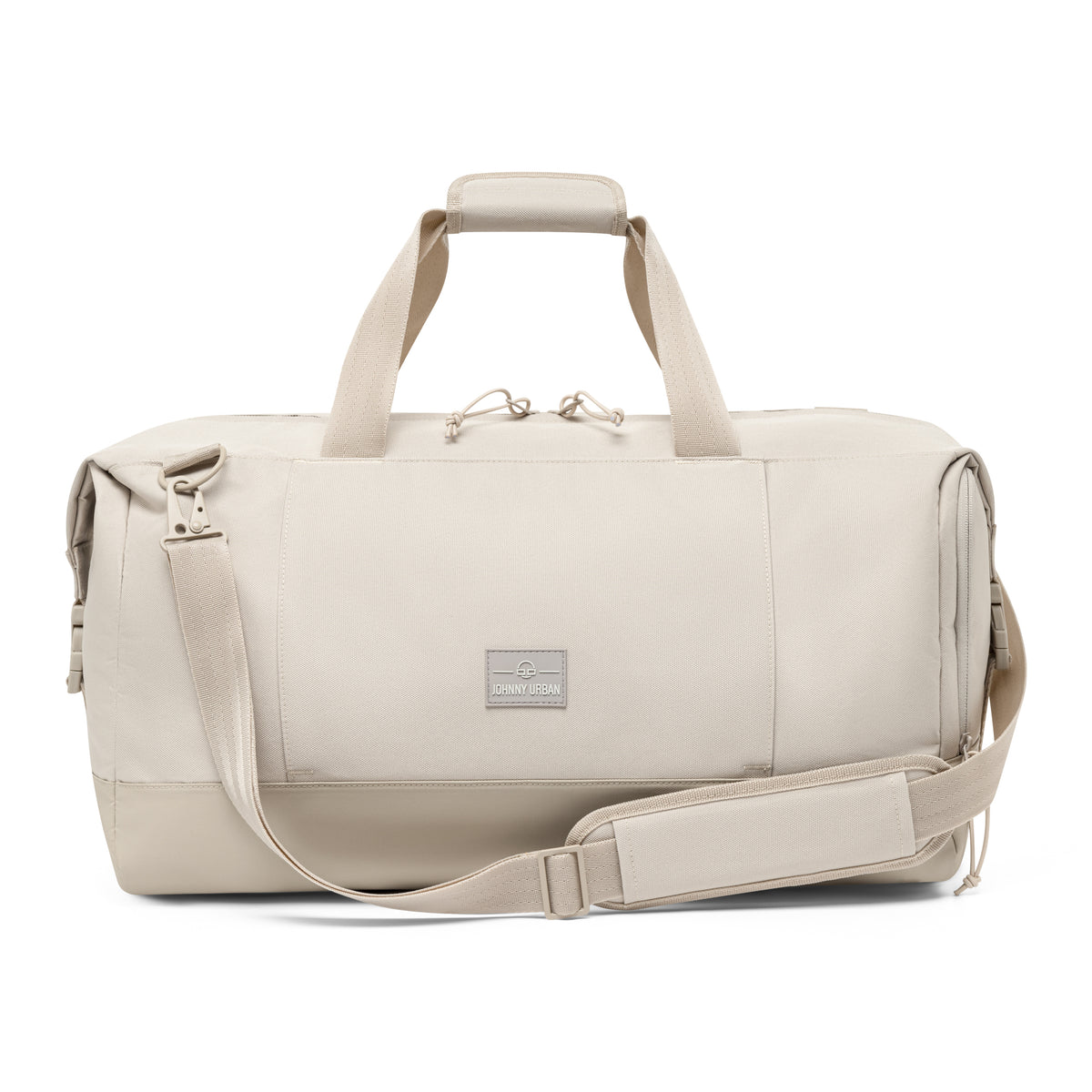 Weekender Reisetasche 'Milan' von Johnny Urban in sandfarben mit abnehmbarem Schultergurt