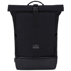 Schwarzer Rolltop-Rucksack 'Allen Large' von Johnny Urban mit ZIP-Bodenfach