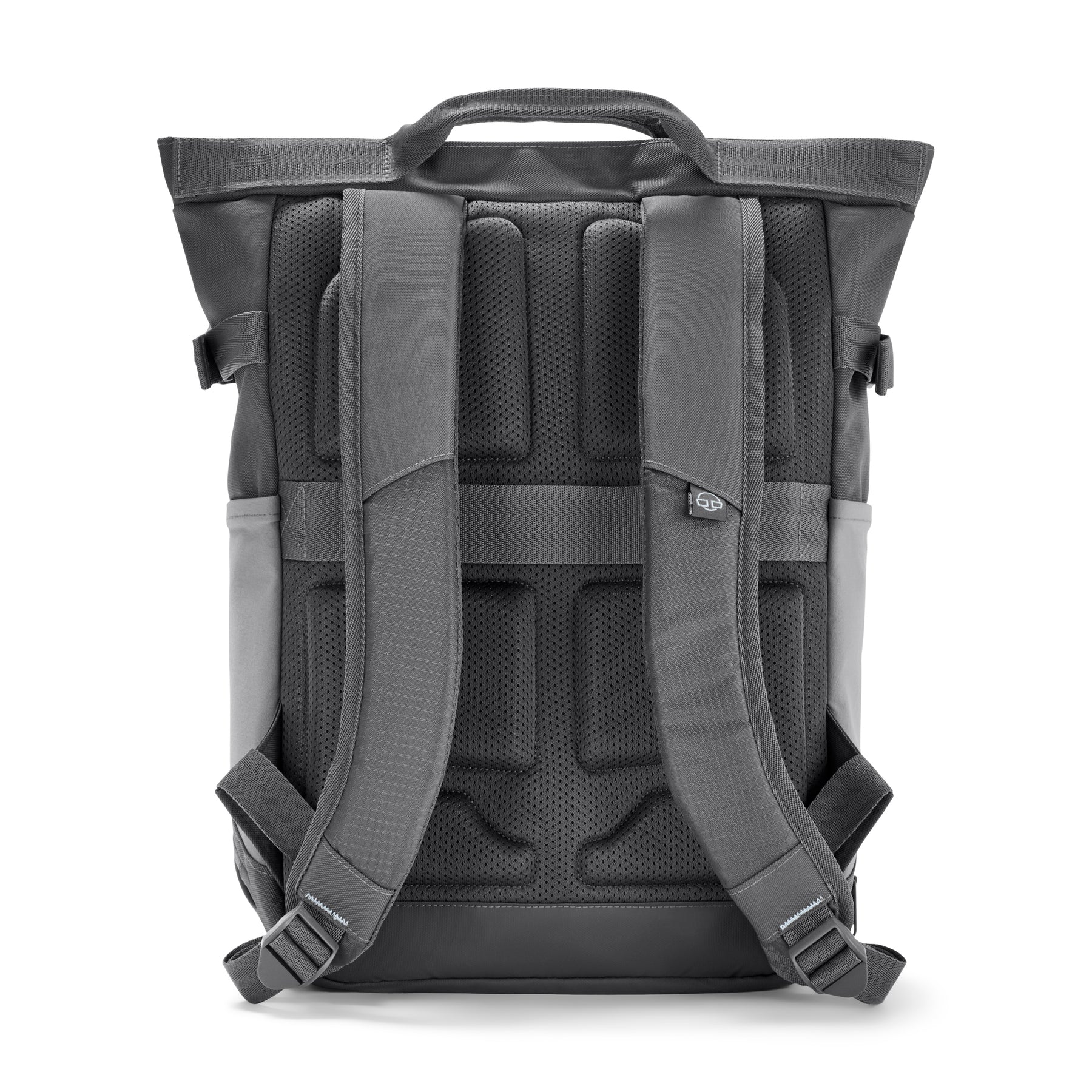 Rucksack 'Harper' von Johnny Urban, ergonomisch gepolsterter Rücken- und Schulterbereich in Grau