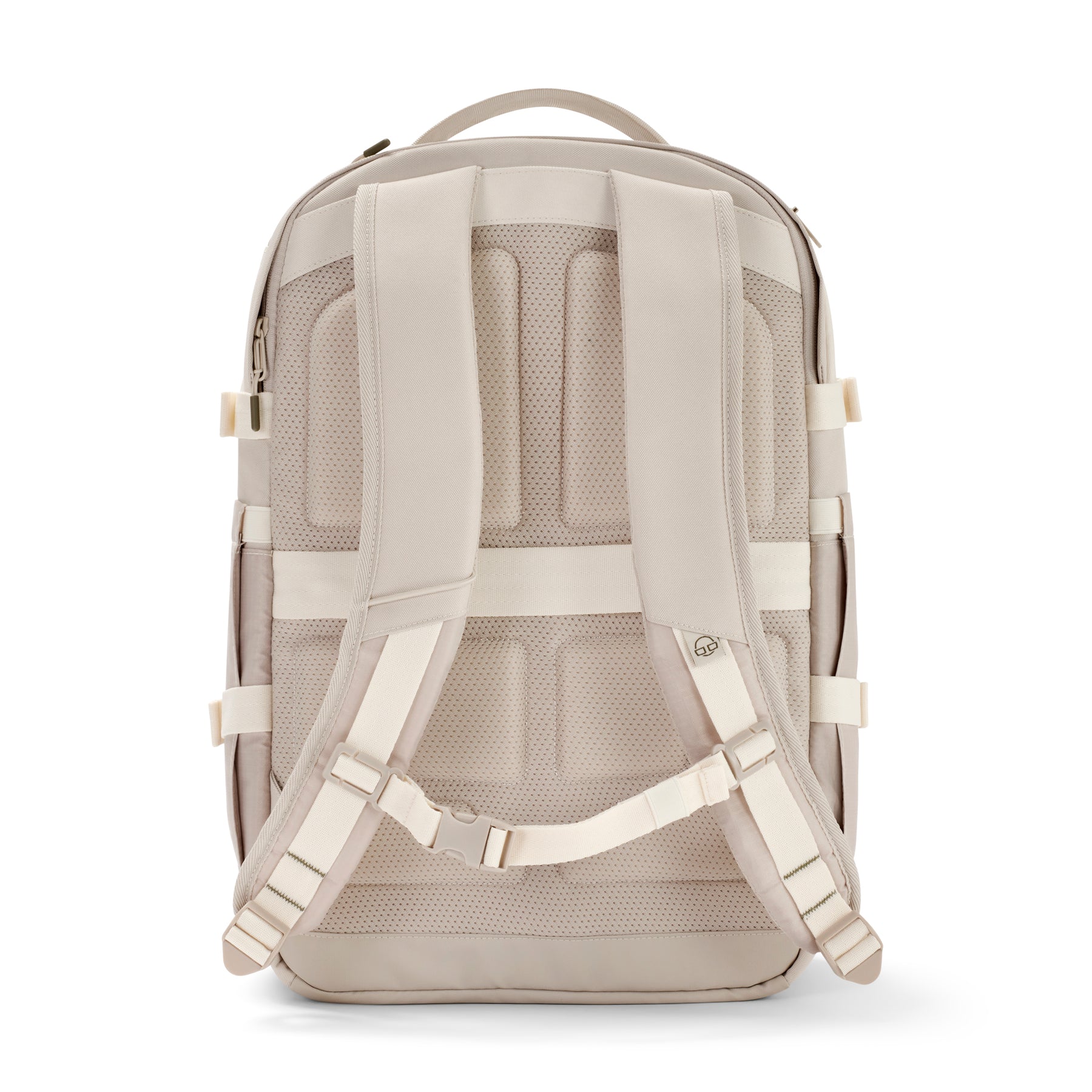 Beiger ergonomischer Rucksack 'Jack' mit gepolsterten Rücken- und Schultergurten