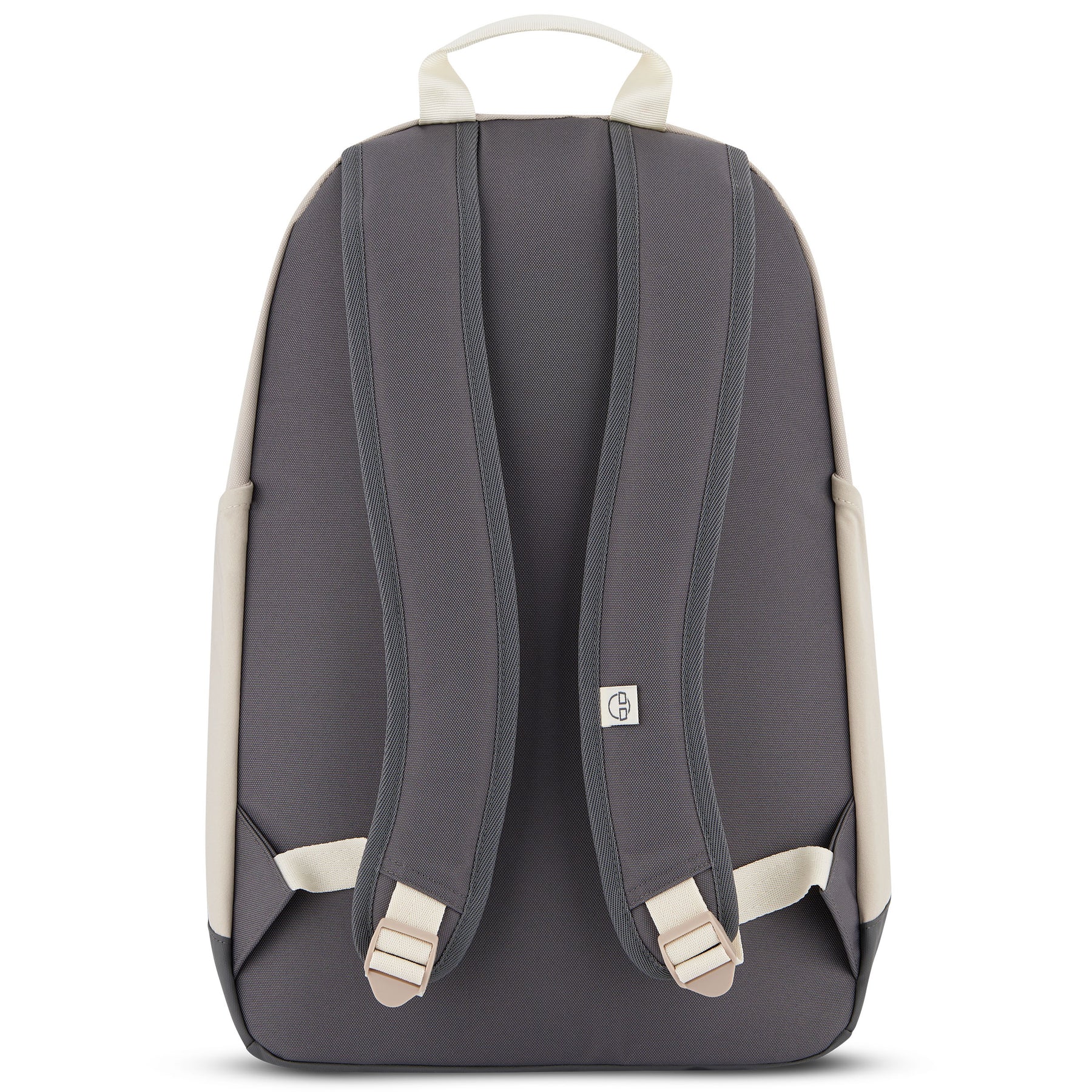 Rucksack Neo von Johnny Urban in Grau mit beigen Trägern, ergonomisch gepolstert