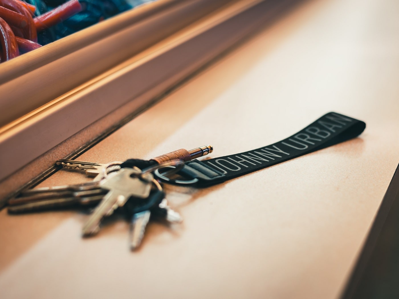 Schlüsselband Nick in schwarz - Johnny Urban