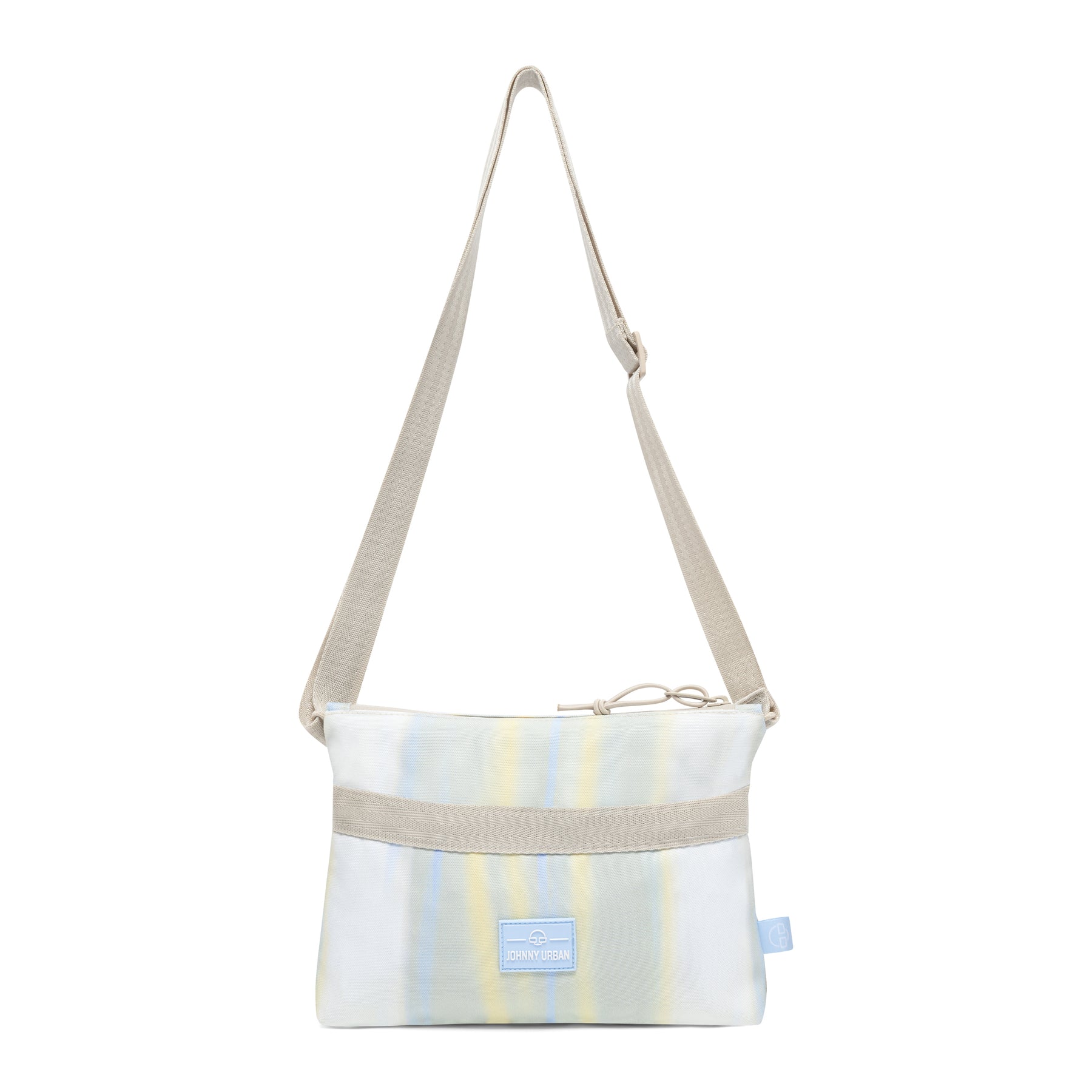 Umhängetasche 'Drew' von Johnny Urban in flieder mit verstellbarem Gurt und Reißverschluss