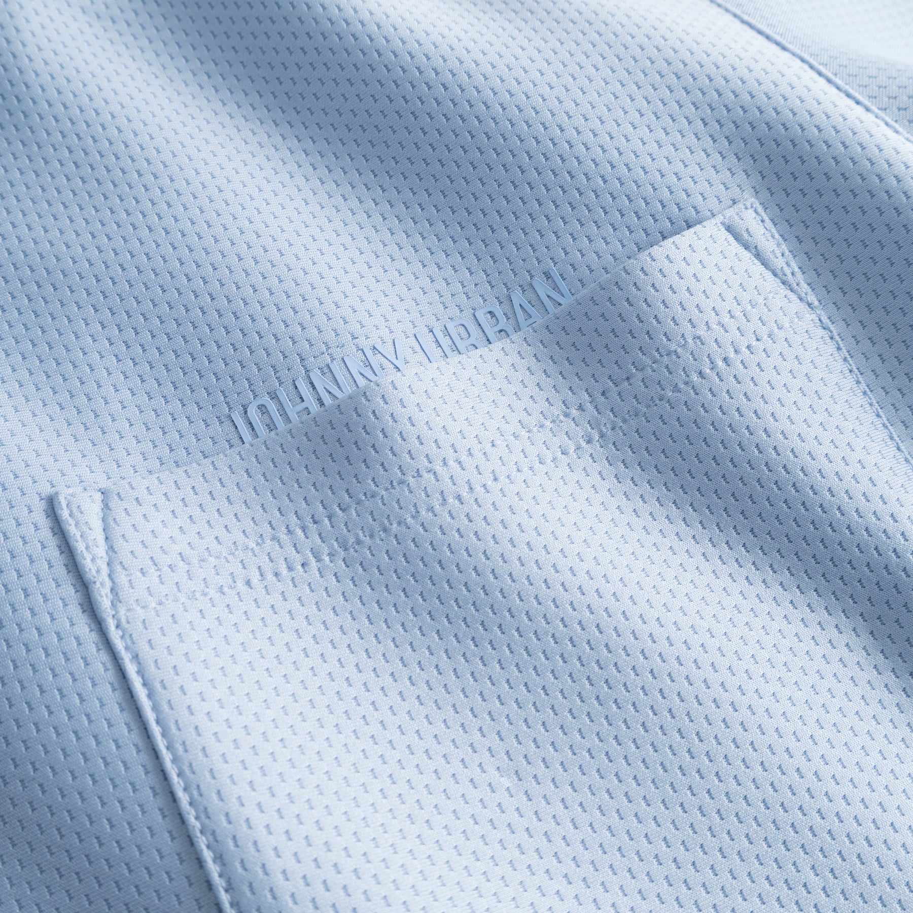 Helles, sommerliches Hemd 'Parker' mit feiner Struktur und aufgesetzter Brusttasche