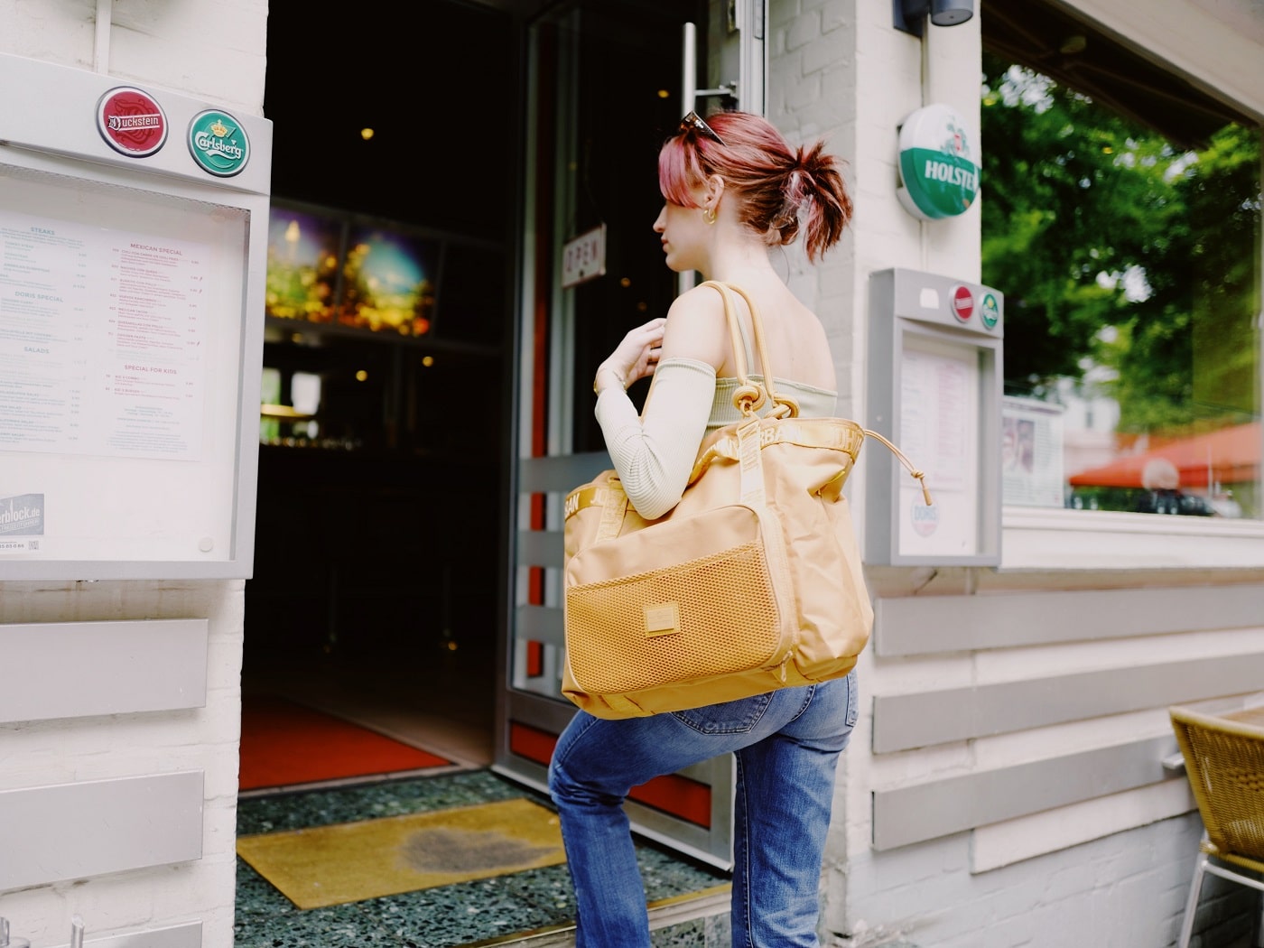 Shopper Bag Cassie in caramel - Johnny Urban