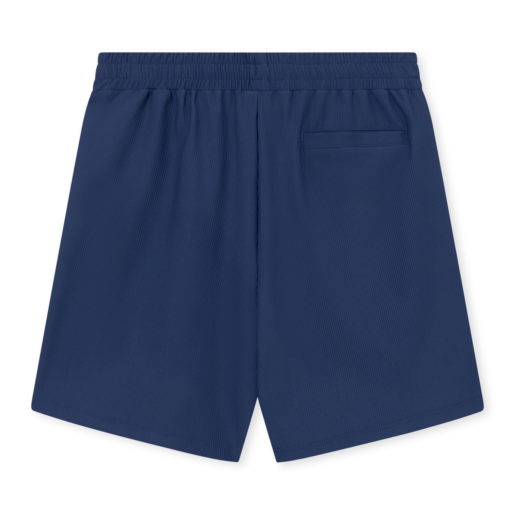 Herren-Shorts 'Mason' in marineblau mit elastischem Bund und einer Gesäßtasche