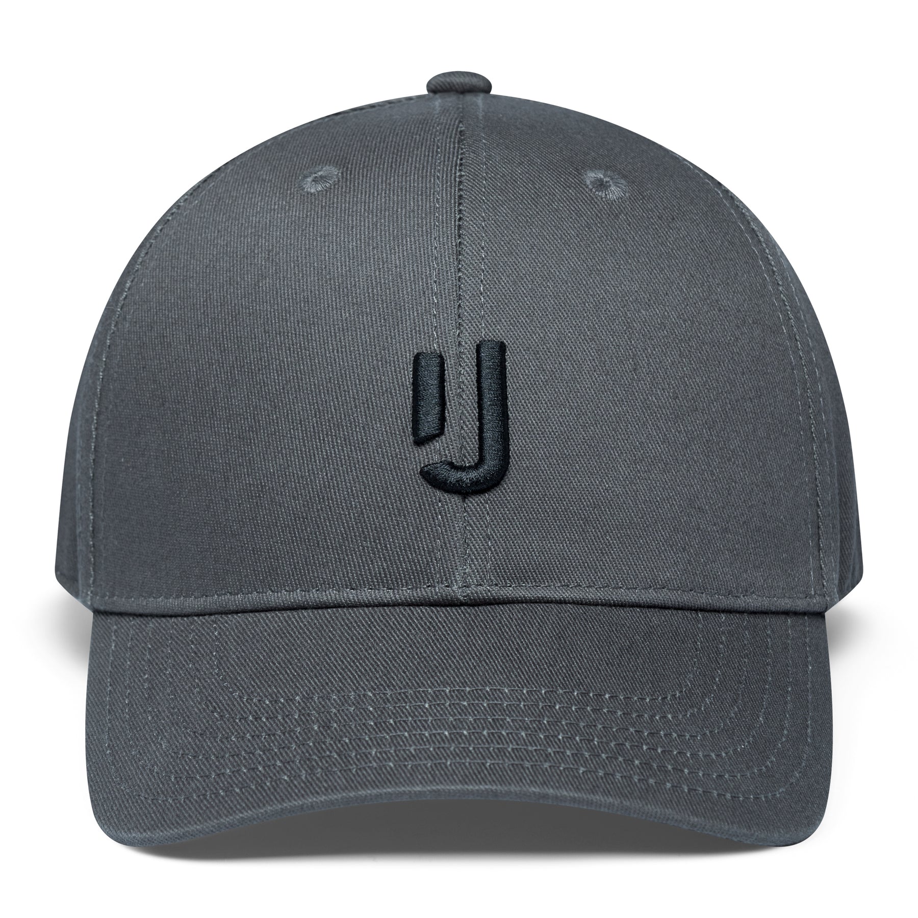 Anthrazitfarbene Snapback-Cap 'Jason' von Johnny Urban mit schwarzem Logo