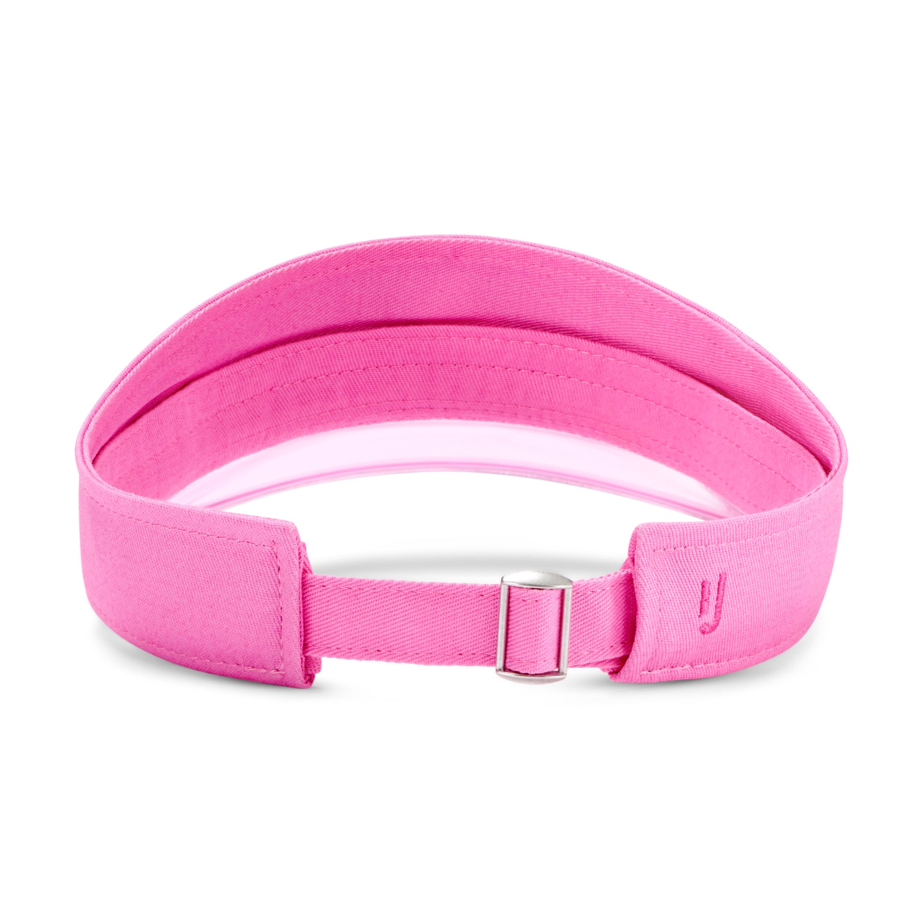 Rosa einstellbare Sun Visor 'Joy' mit Klettverschluss und Metallverschluss