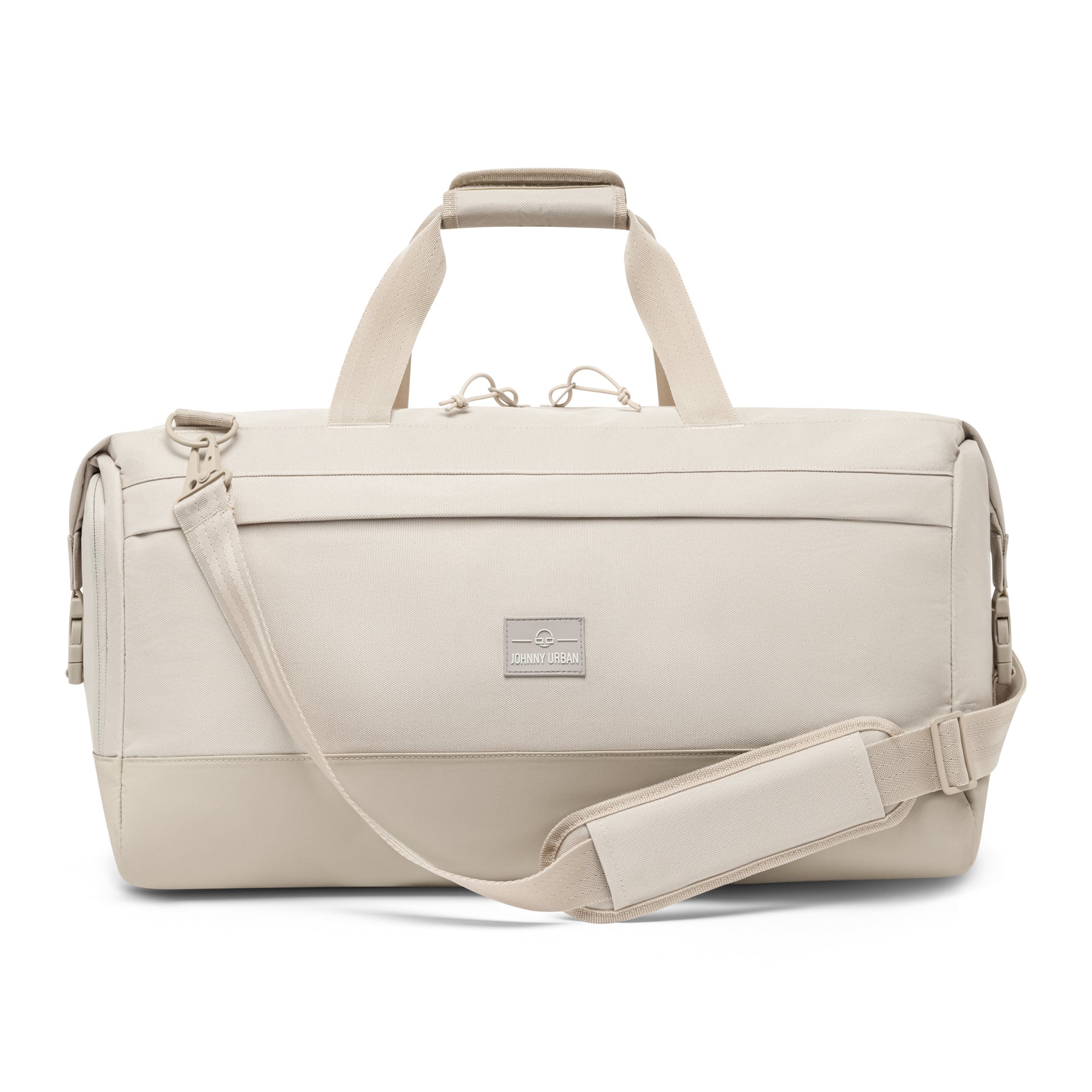 Johnny Urban Weekender Milan Reisetasche in sandfarben mit Schulter- und Tragegriff